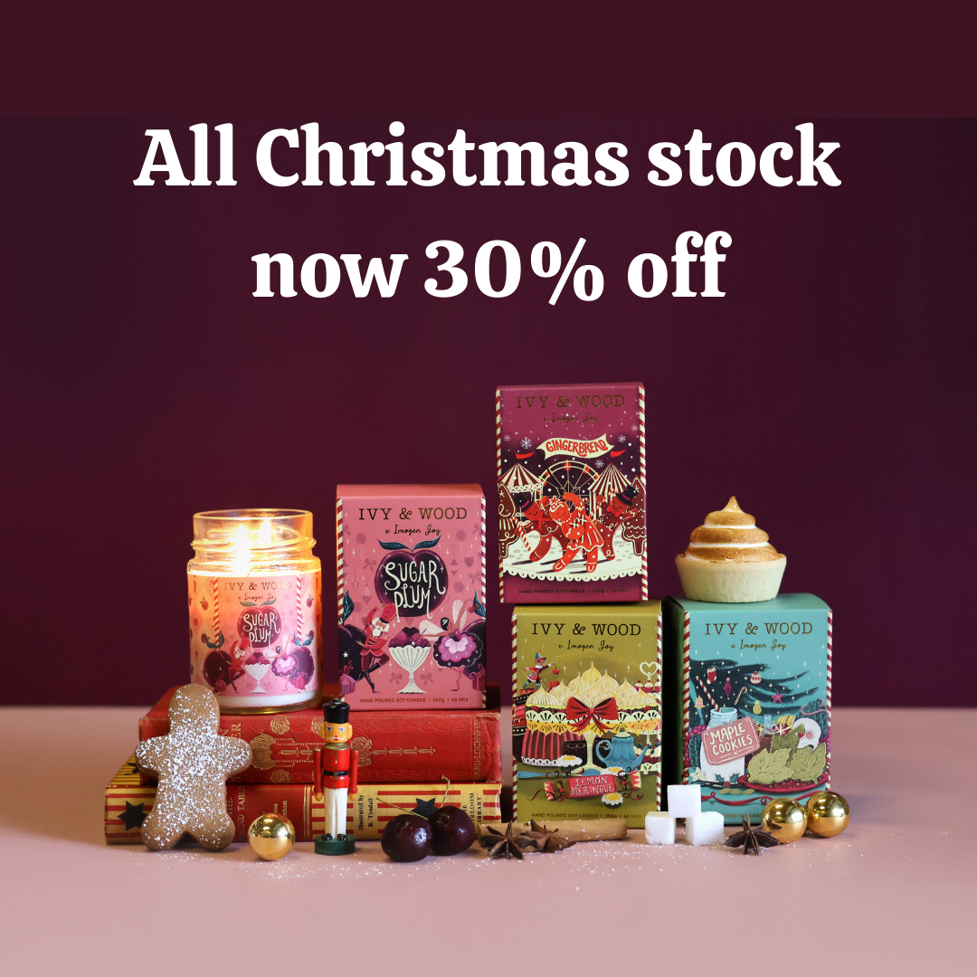 Ivy & Wood Christmas Candles