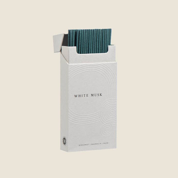 White Musk Incense Sticks by MAHŌ