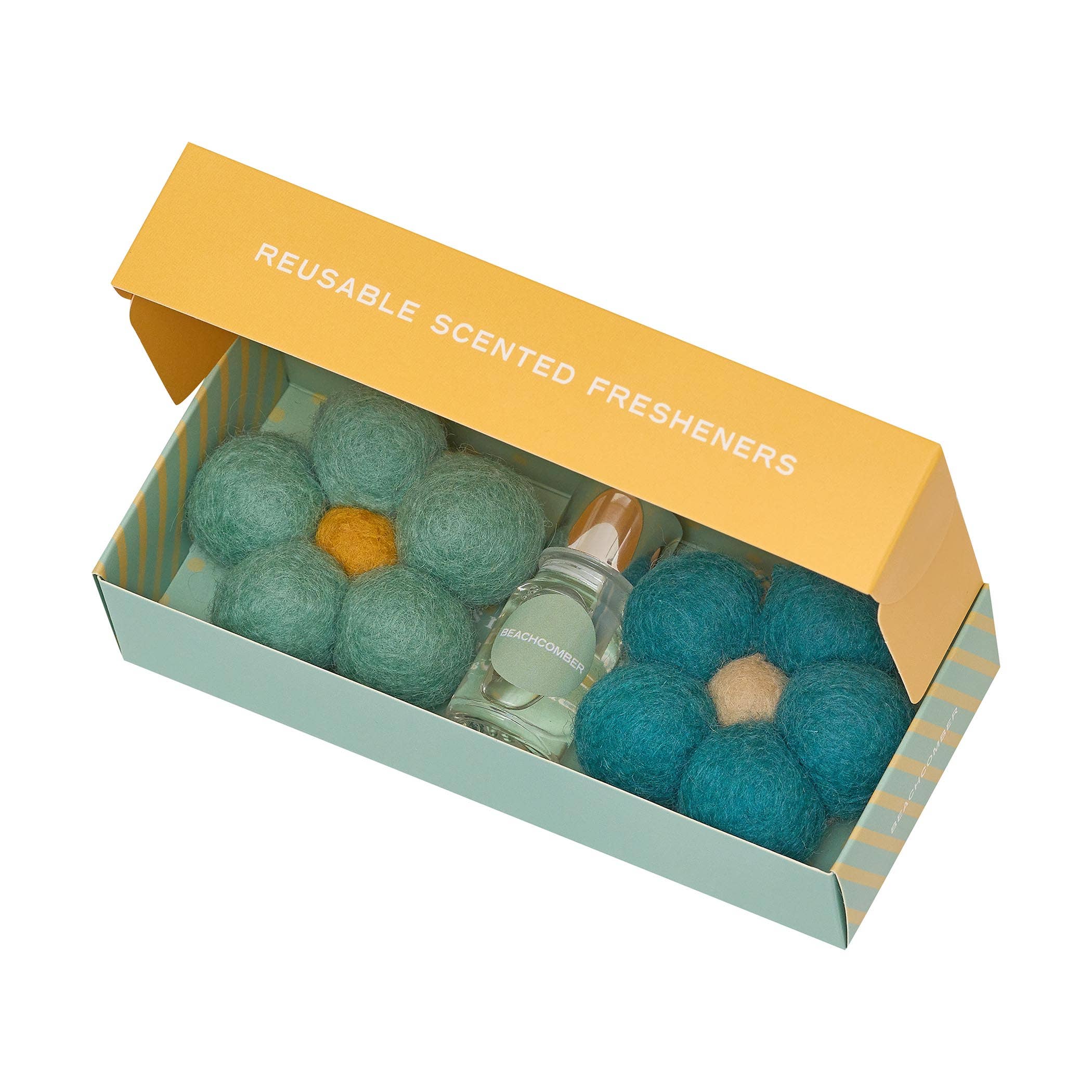 Beachcomber Felt Flower Fresheners by Home Dweller - Ivy & Wood