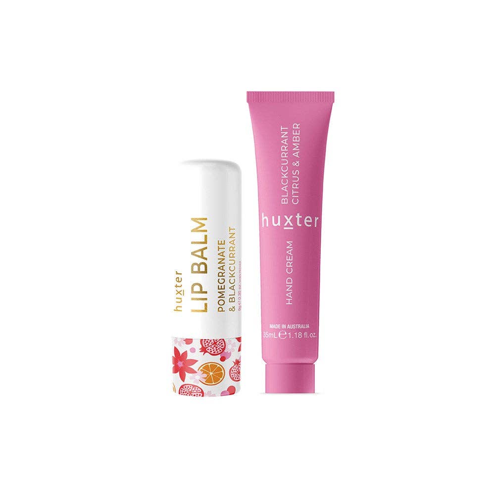 Lip & Hand Cream Duo Gift Set by Huxter