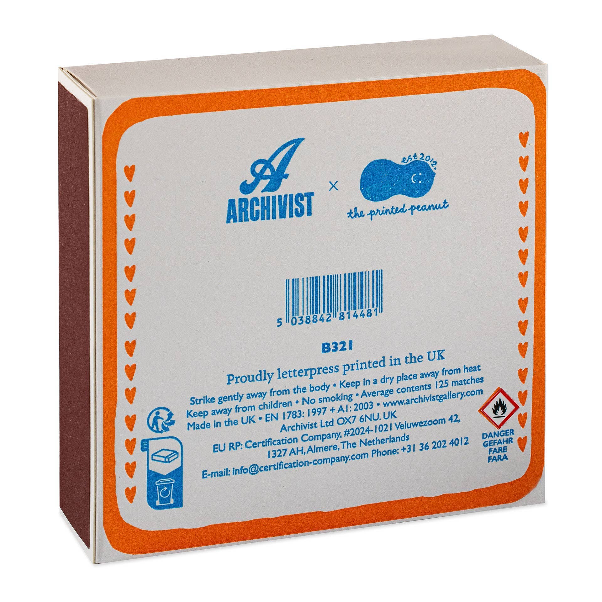 Cat Lover Luxury Matches by Archivist Gallery - Ivy & Wood