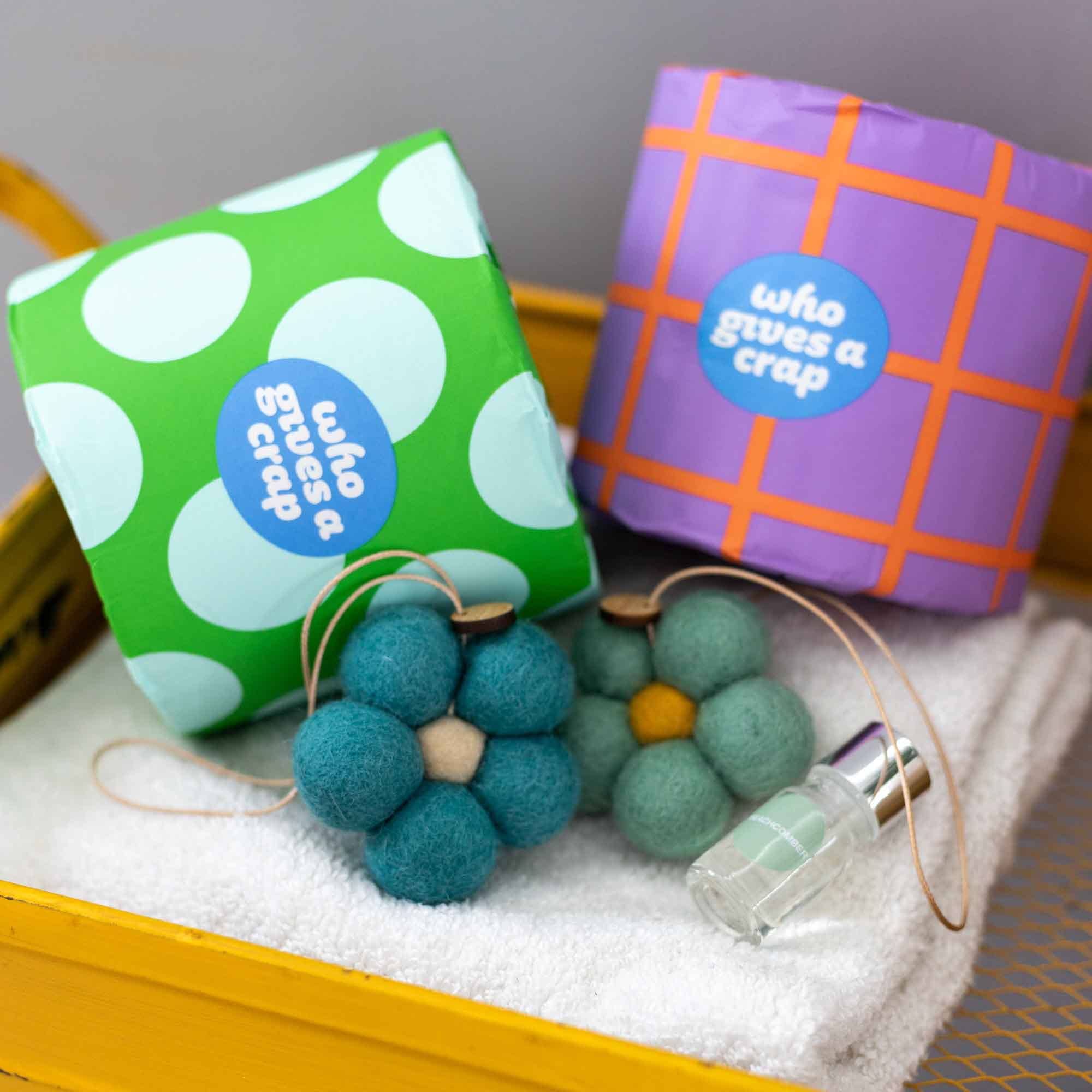 Beachcomber Felt Flower Fresheners by Home Dweller - Ivy & Wood