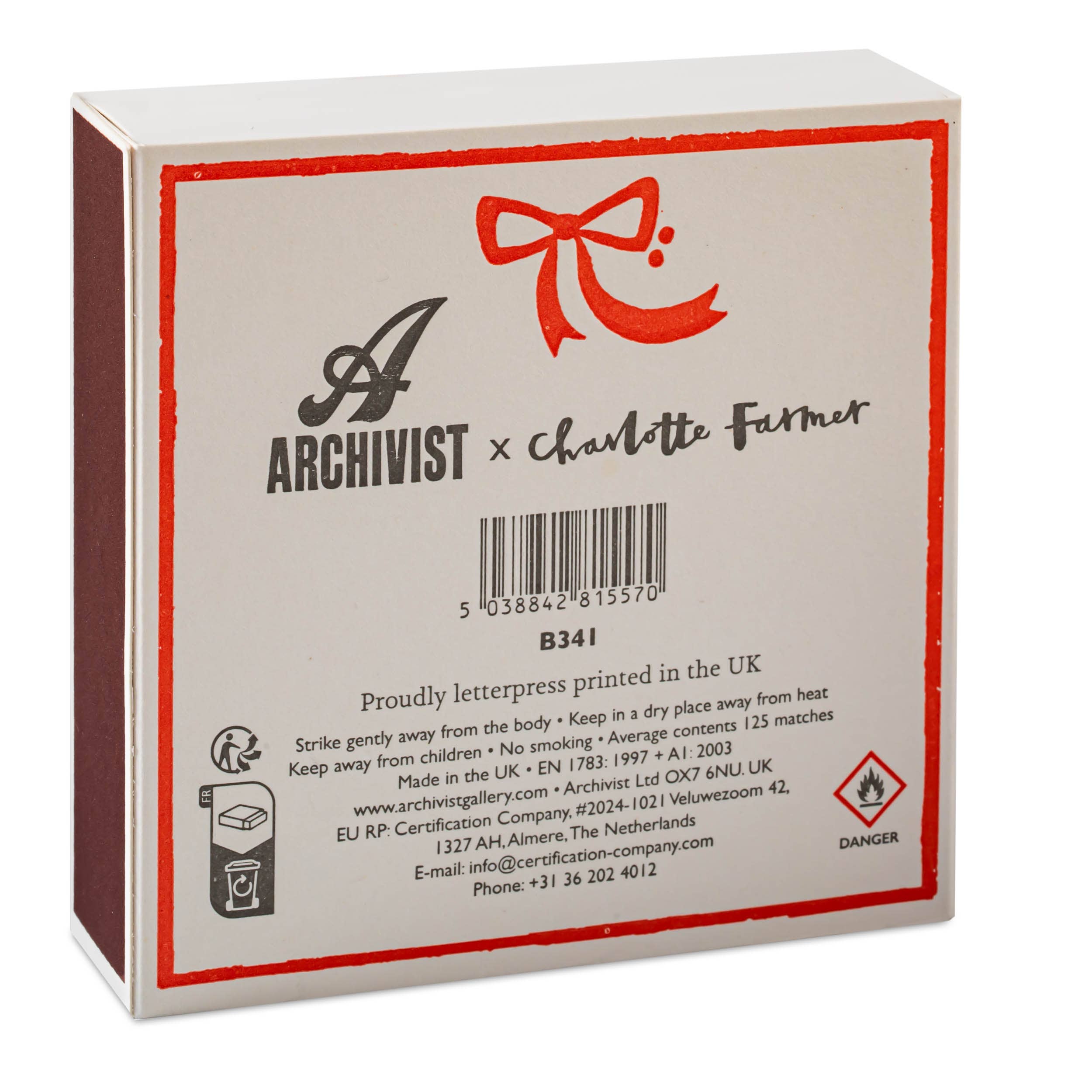 Christmas Poodle Luxury Matches by Archivist Gallery