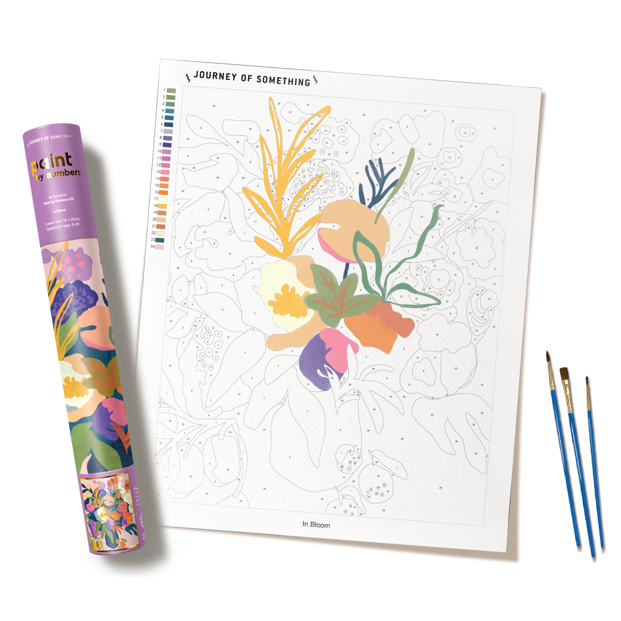In Bloom - Paint by Numbers Kit