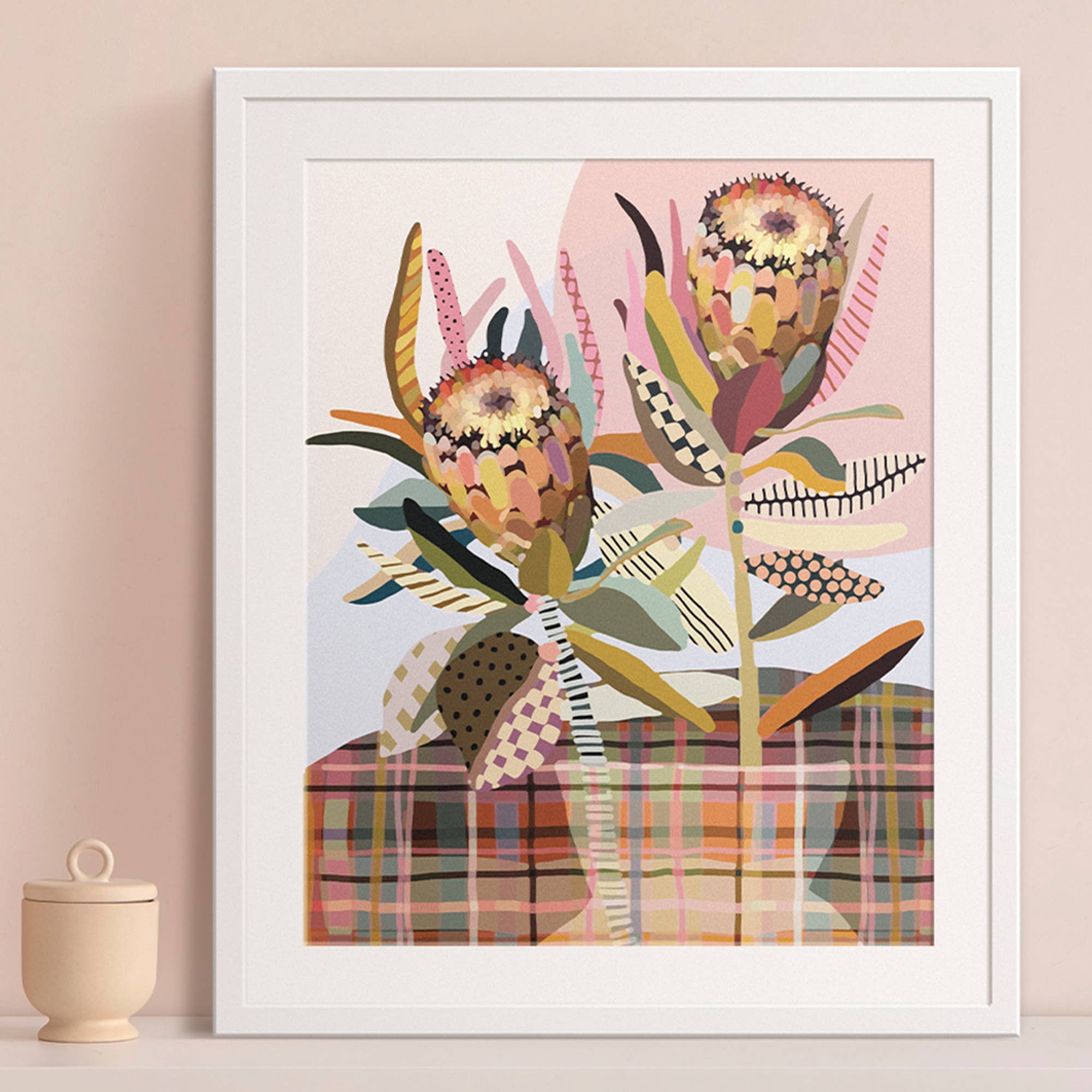 Two Proteas - Paint by Numbers Kit