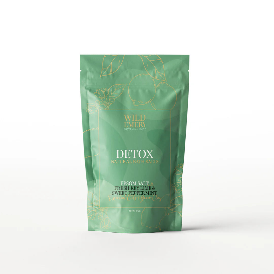Detox Natural Bath Salts by Wild Emery