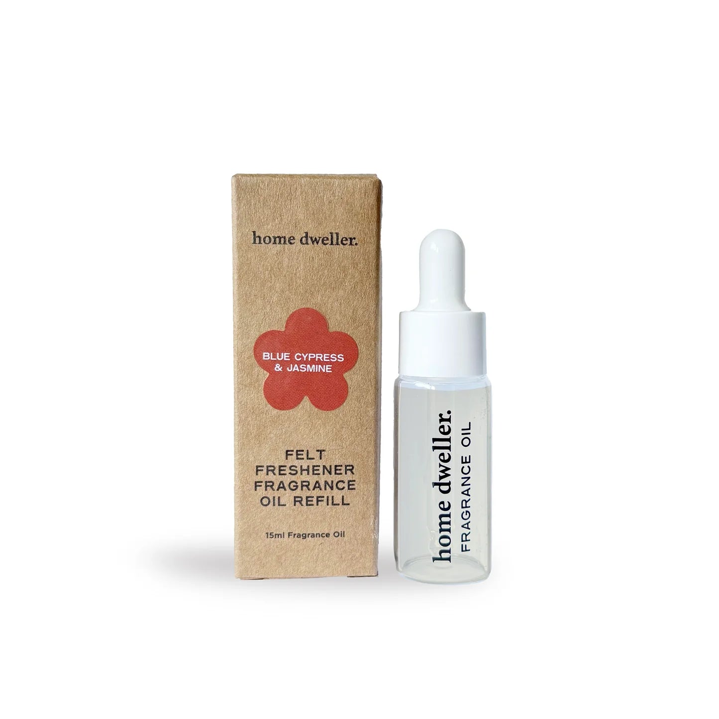 15ml Refill Fragrance Oil - Blue Cypress & Jasmine - Ivy & Wood