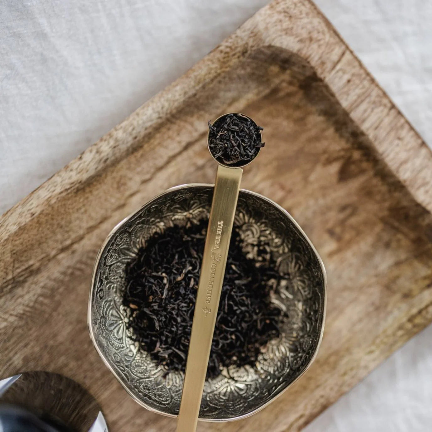 Stainless Gold Tea Spoon by The Tea Collective