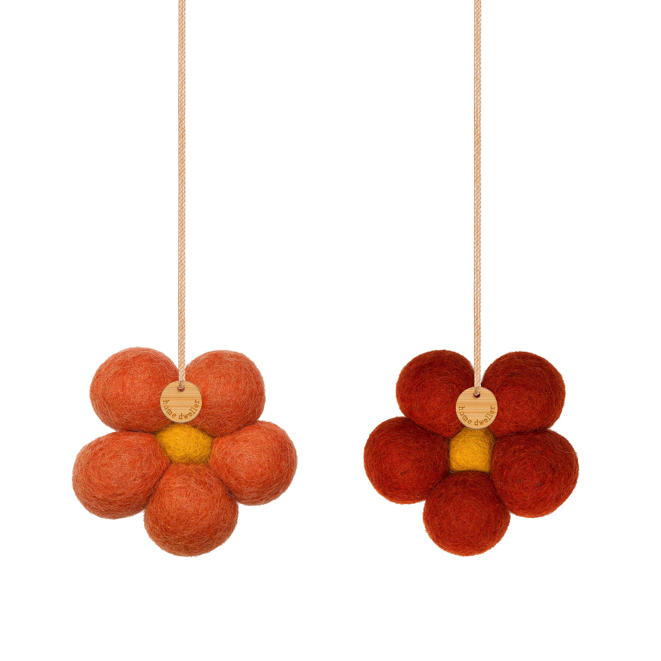 Flower Garden Felt Fresheners by Home Dweller - Ivy & Wood