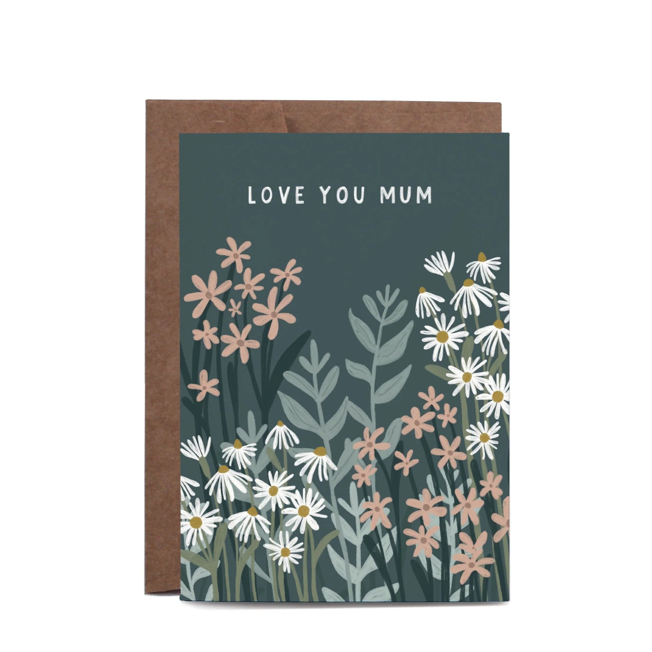 Mum Field Of Flowers Mother's Day Greeting Card by In The Daylight - Ivy & Wood