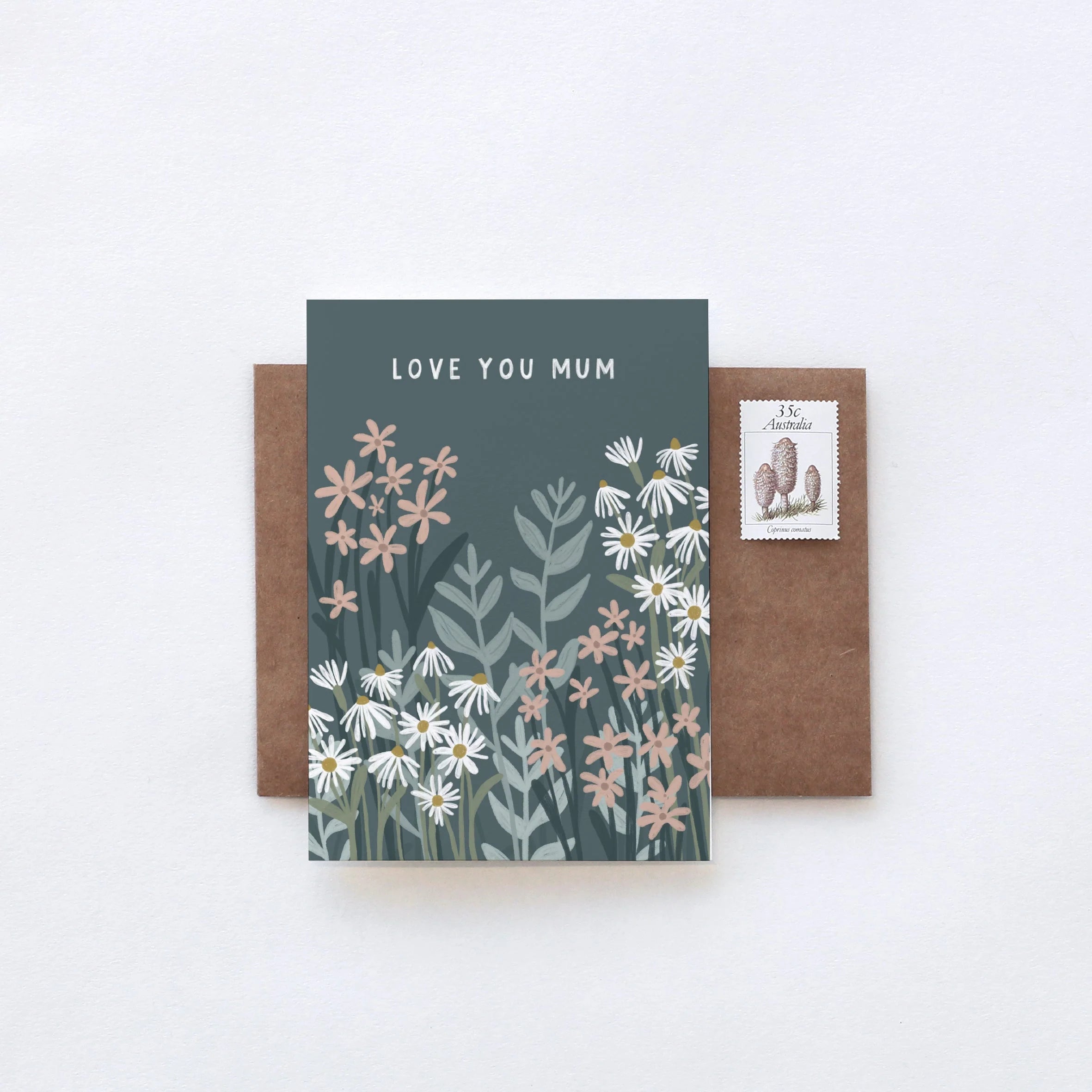 Mum Field Of Flowers Mother's Day Greeting Card by In The Daylight - Ivy & Wood