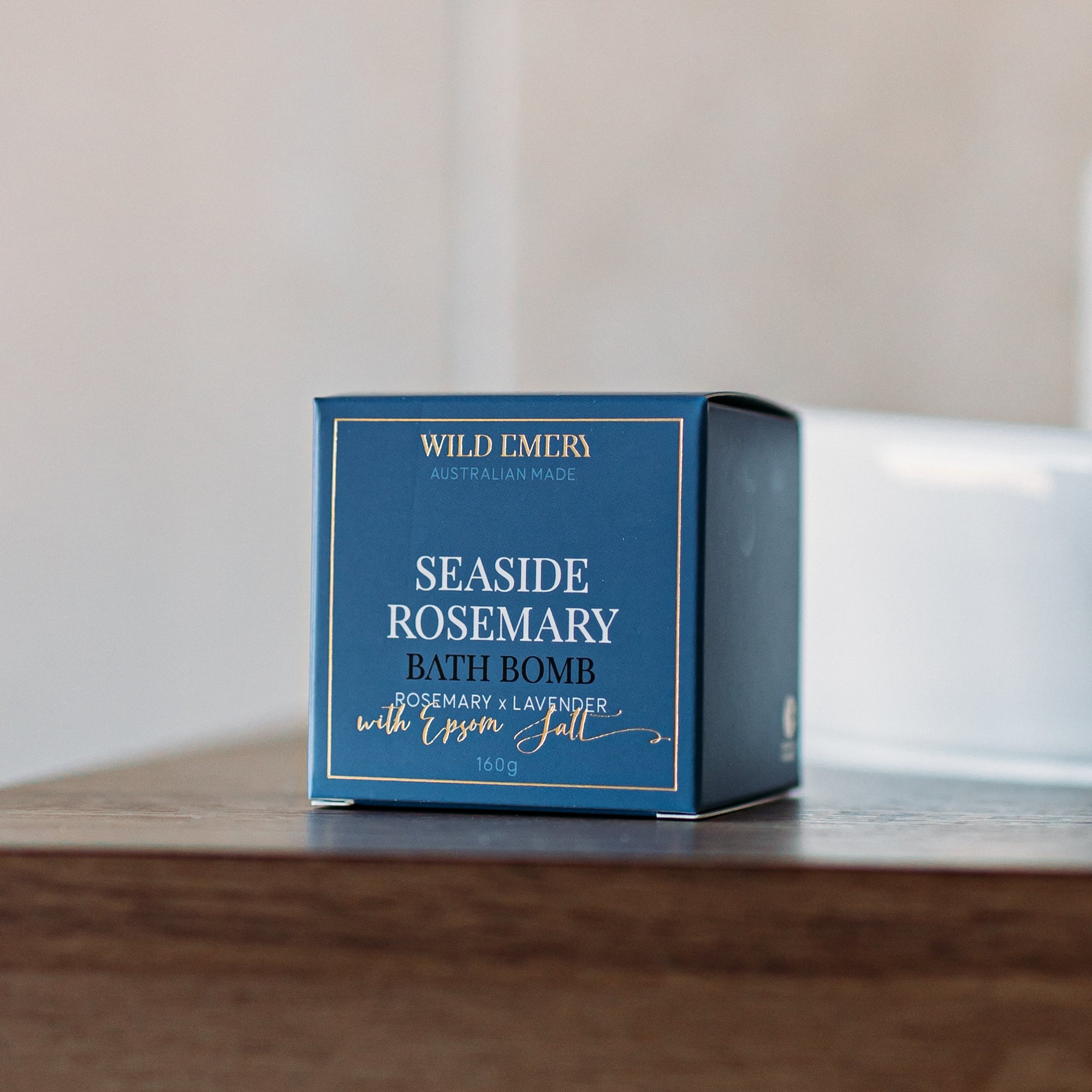 Seaside Rosemary Bath Bomb by Wild Emery
