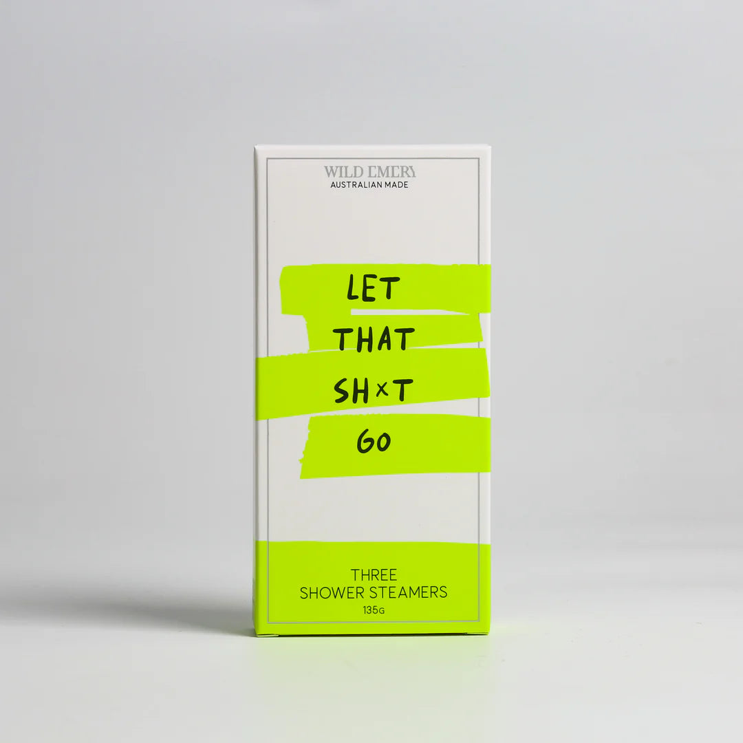 Let That Sh*t Go - Cheeky Shower Steamers (3 Pack) by Wild Emery