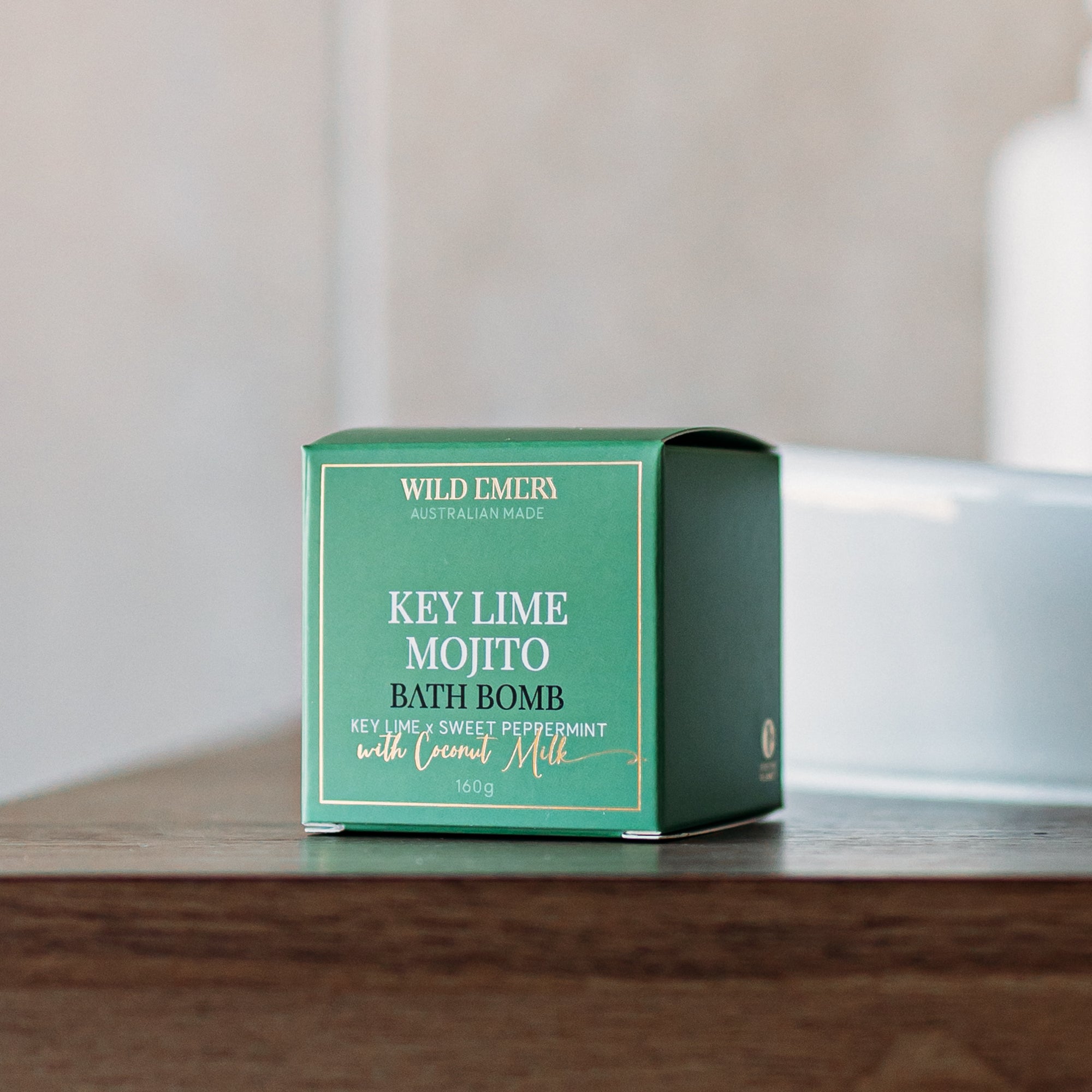 Key Lime Mojito Bath Bomb by Wild Emery