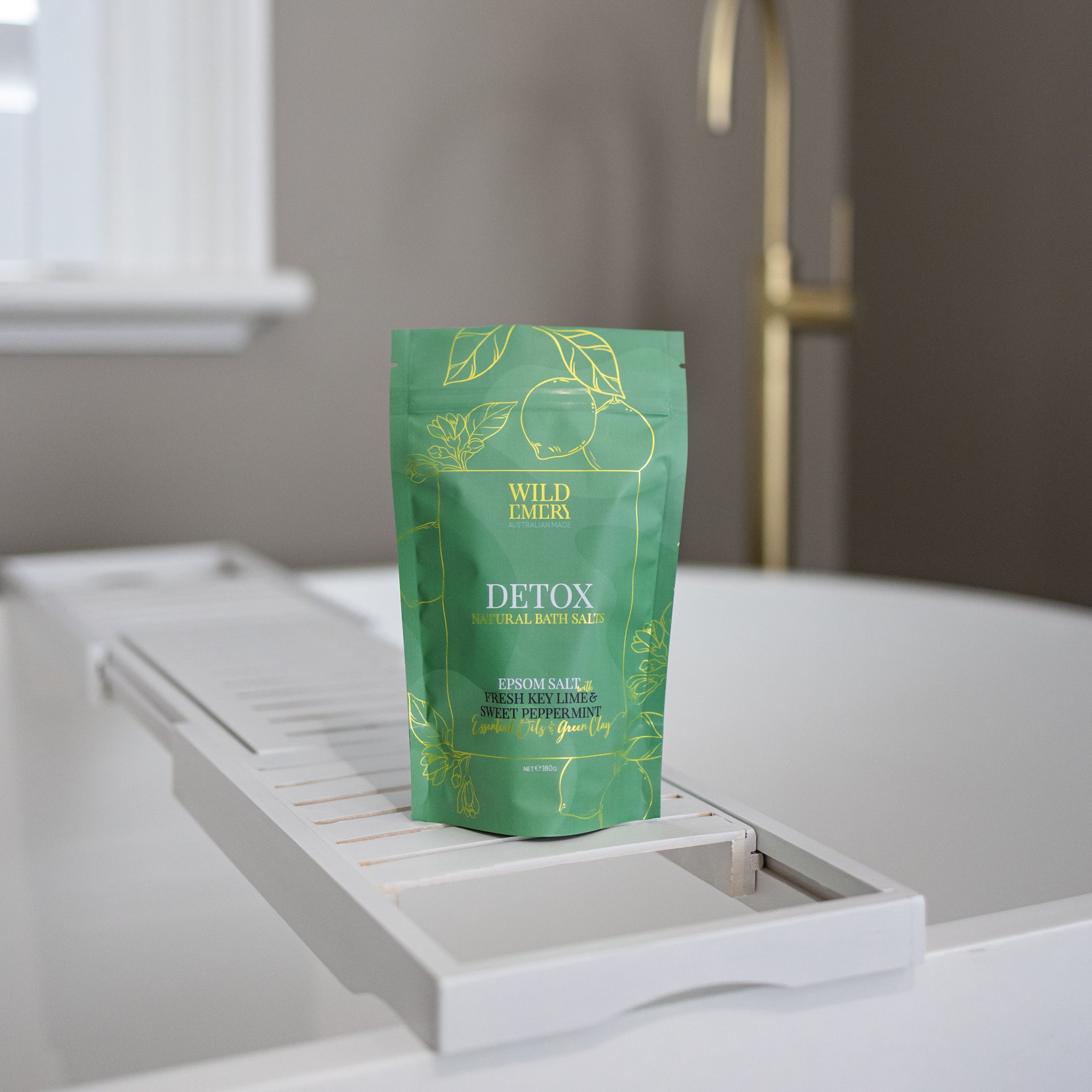 Detox Natural Bath Salts by Wild Emery