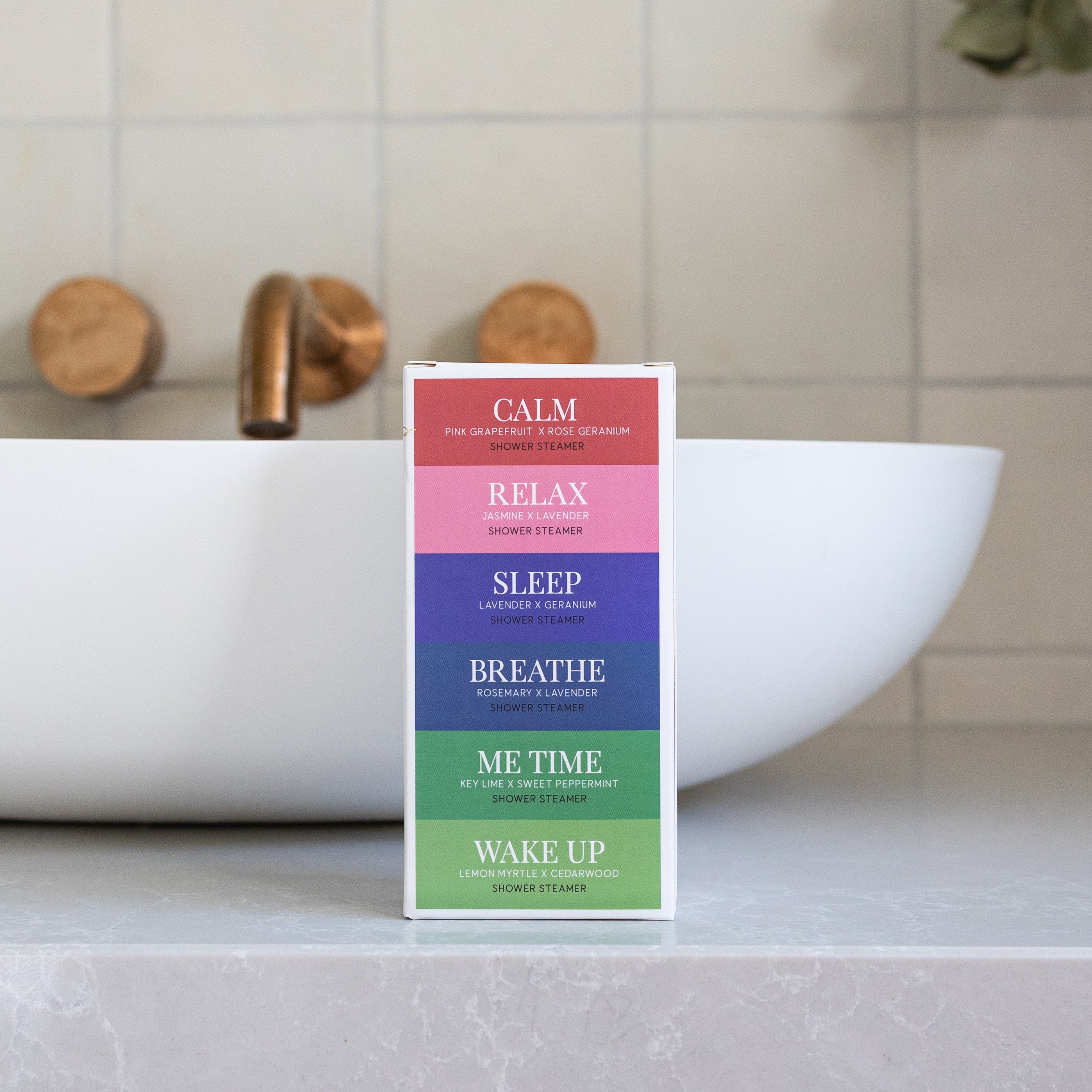 Best Sellers Shower Steamers (6 Pack) - Box Set by Wild Emery