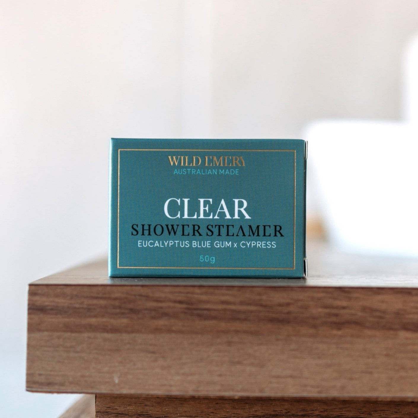 Clear (Eucalyptus & Menthol) Shower Steamer by Wild Emery