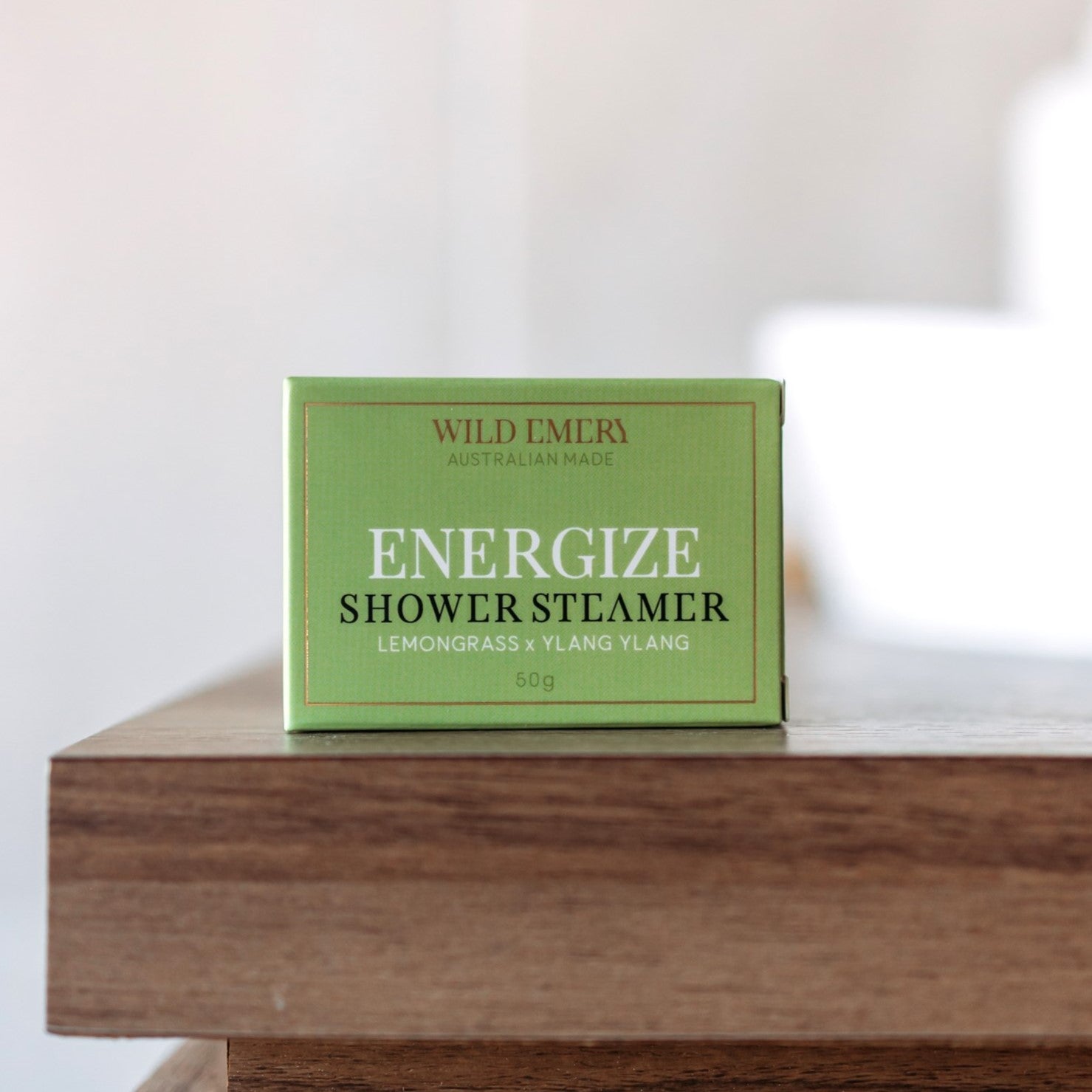 Energize (Sweet Lemongrass) Shower Steamer by Wild Emery