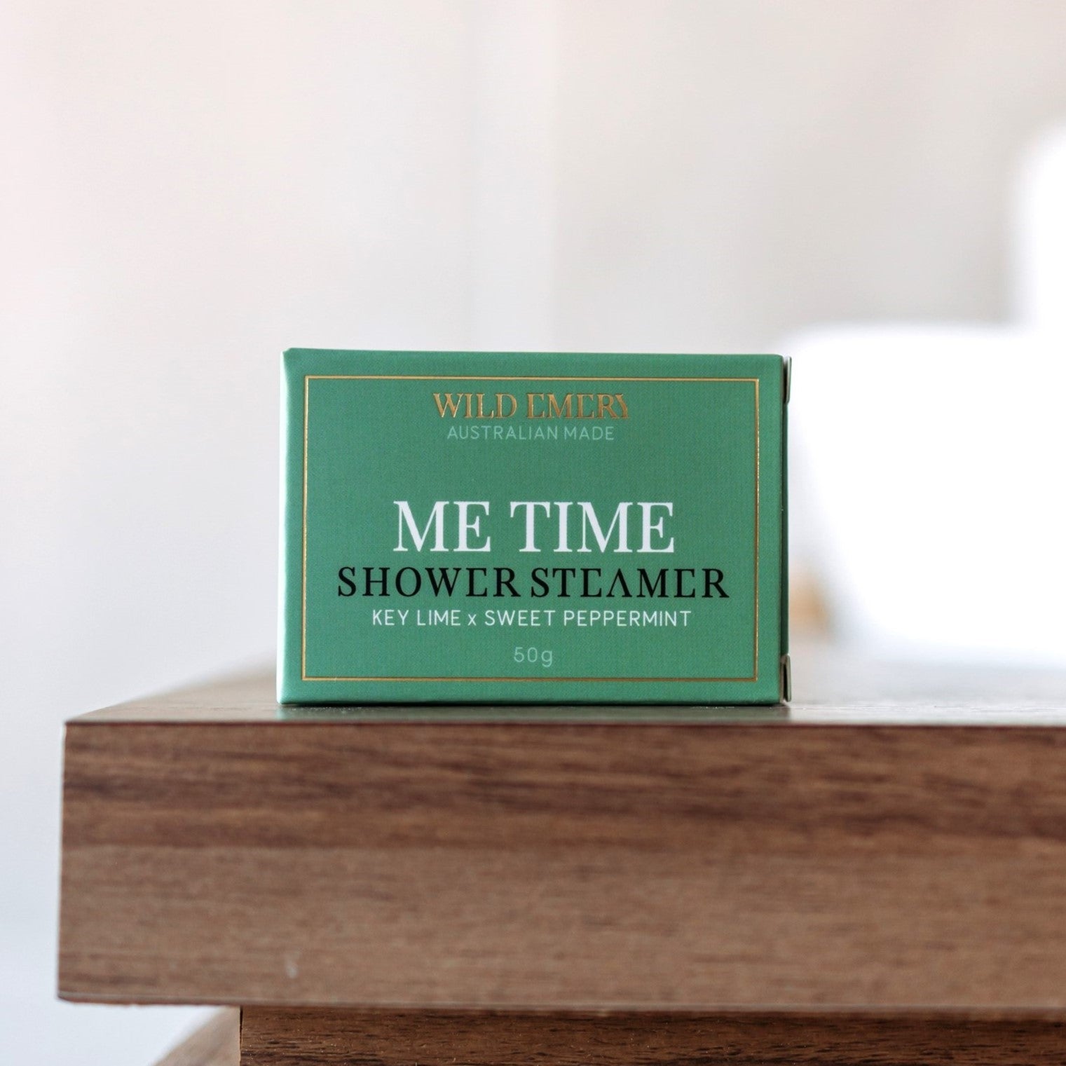 Me Time (Lime & Peppermint) Shower Steamer by Wild Emery