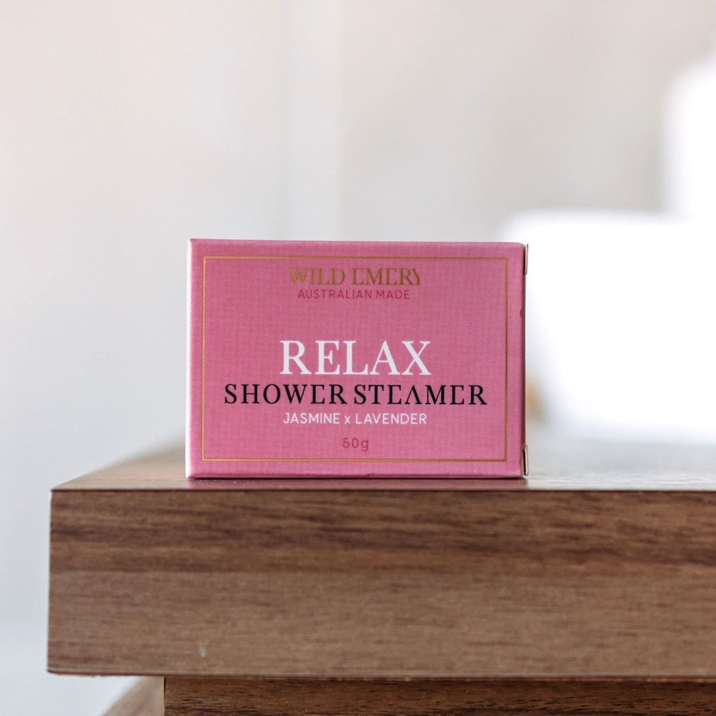 Relax (Jasmine & Lavender) Shower Steamer by Wild Emery