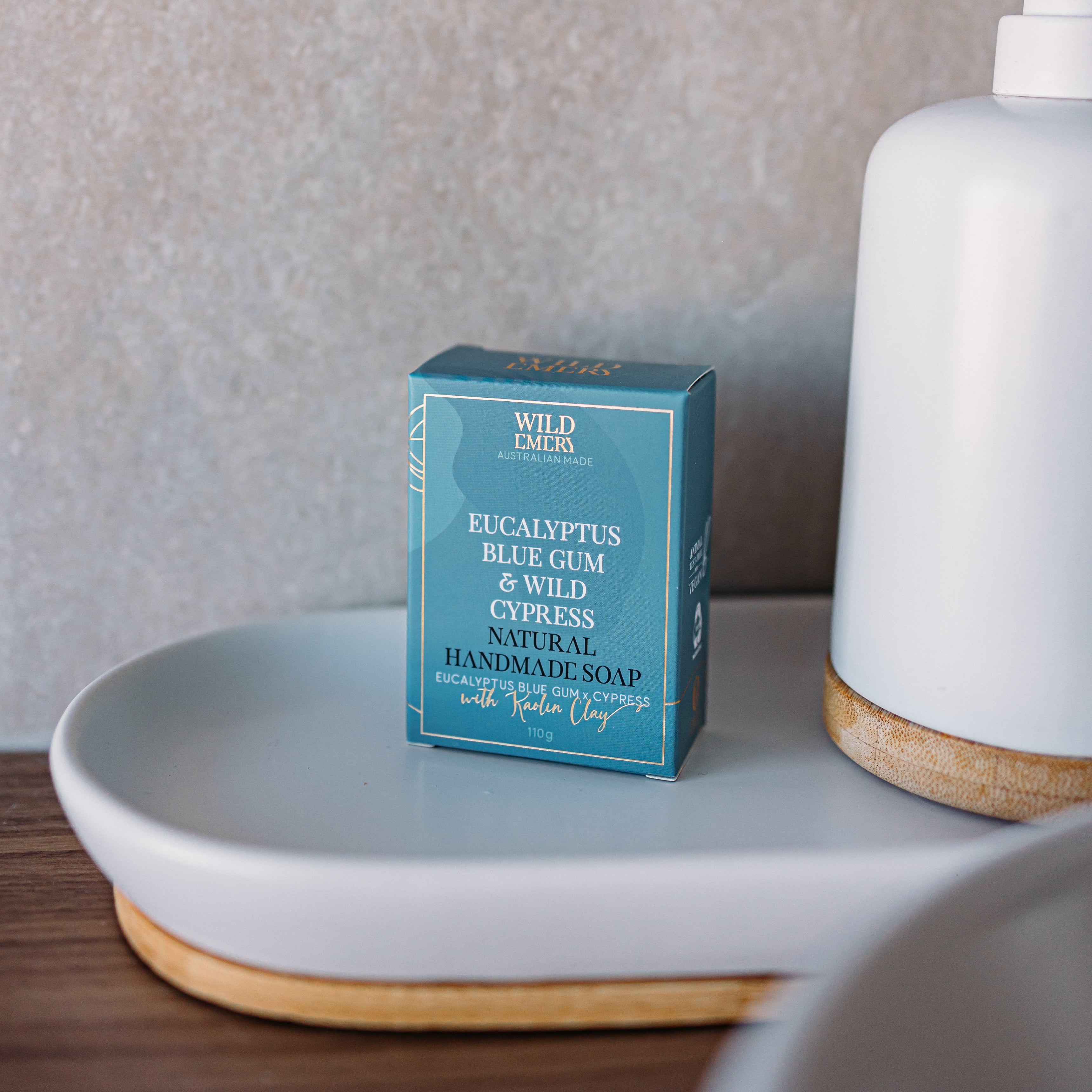 Eucalyptus Blue Gum & Wild Cypress - Natural Soap by Wild Emery