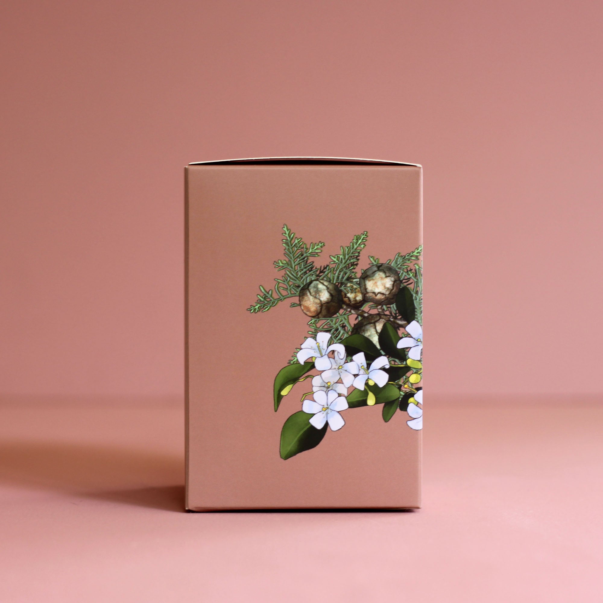 Australiana: Australian Blue Cypress & Jasmine Scented Candle - Ivy & Wood