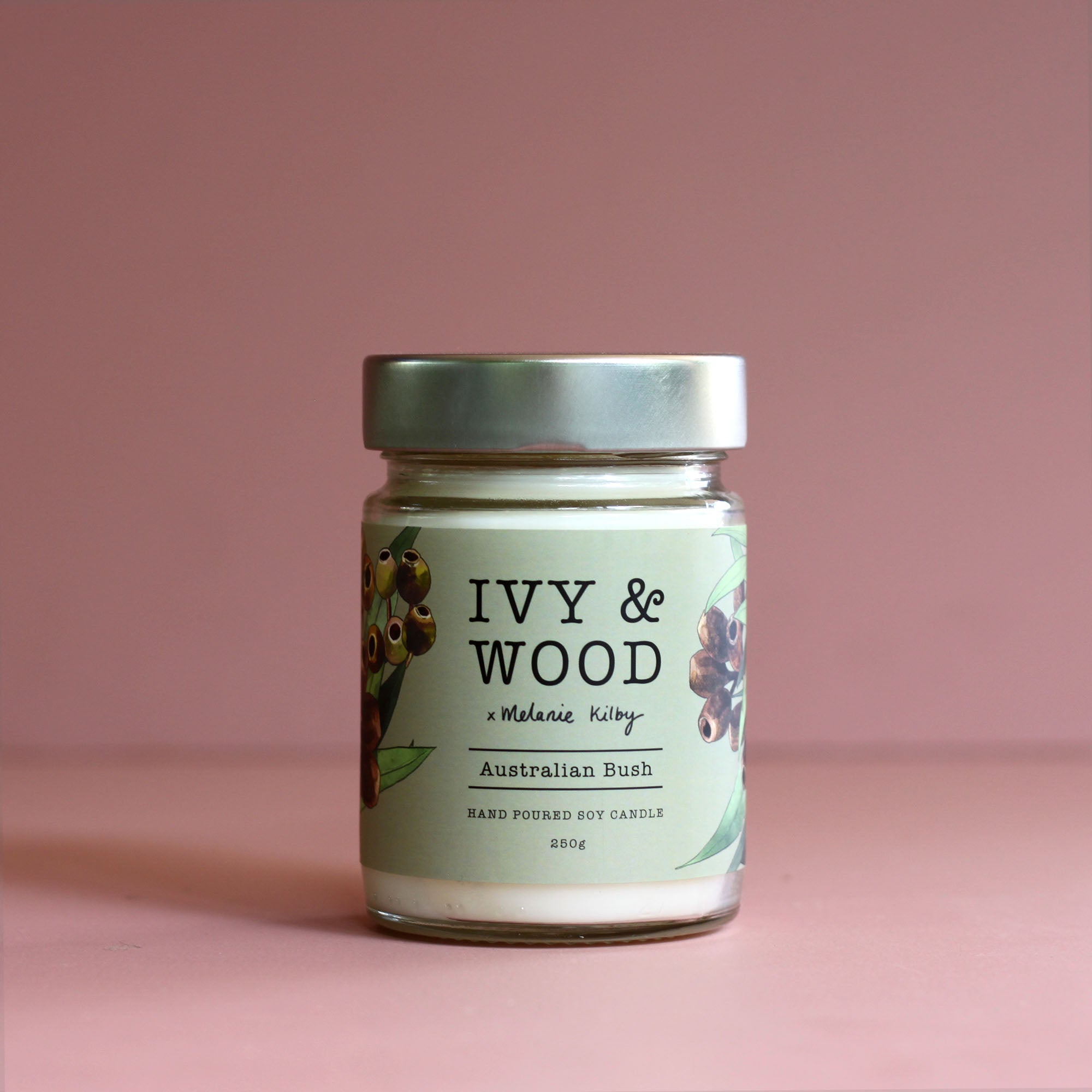Australiana: Australian Bush Scented Candle - Ivy & Wood
