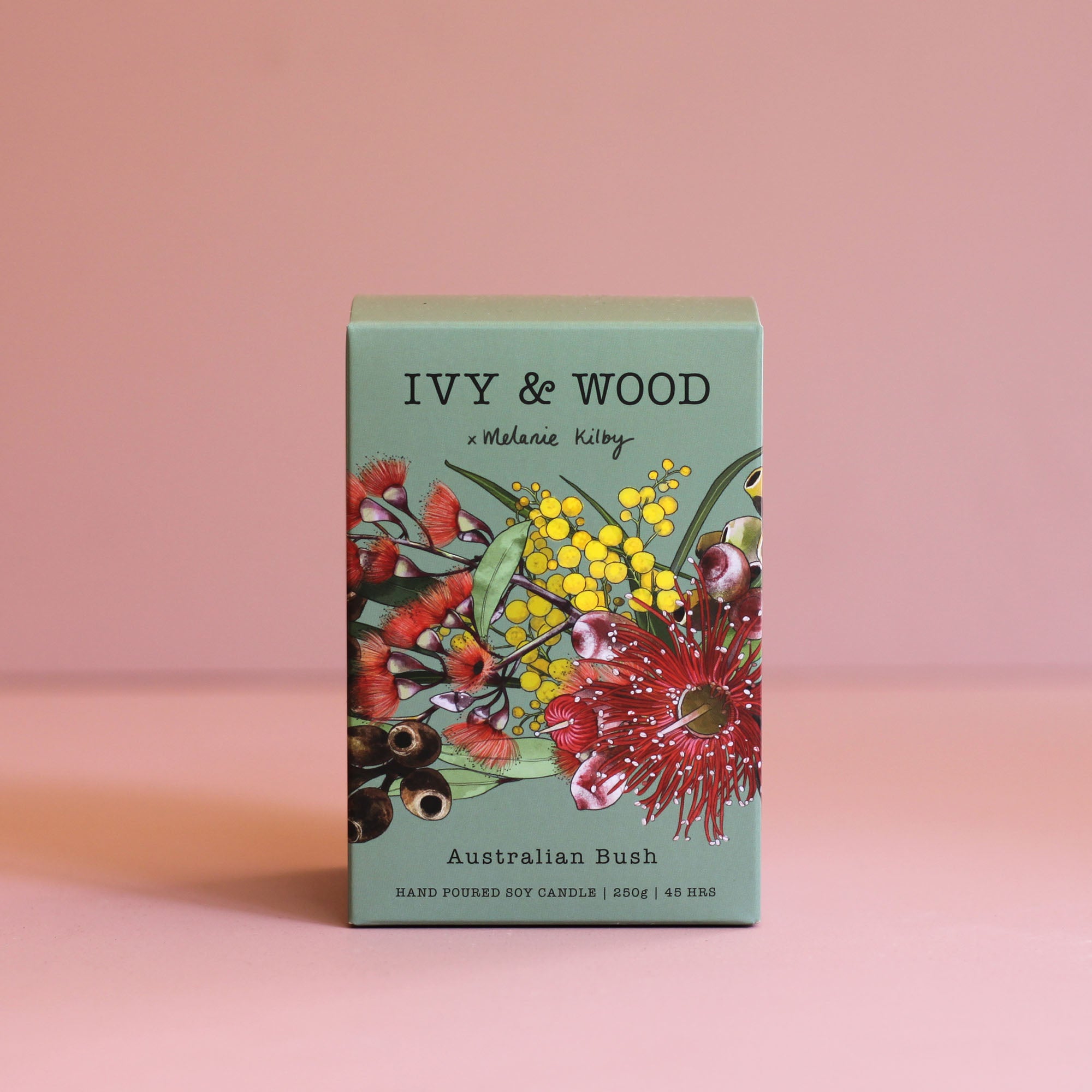 Australiana: Australian Bush Scented Candle - Ivy & Wood