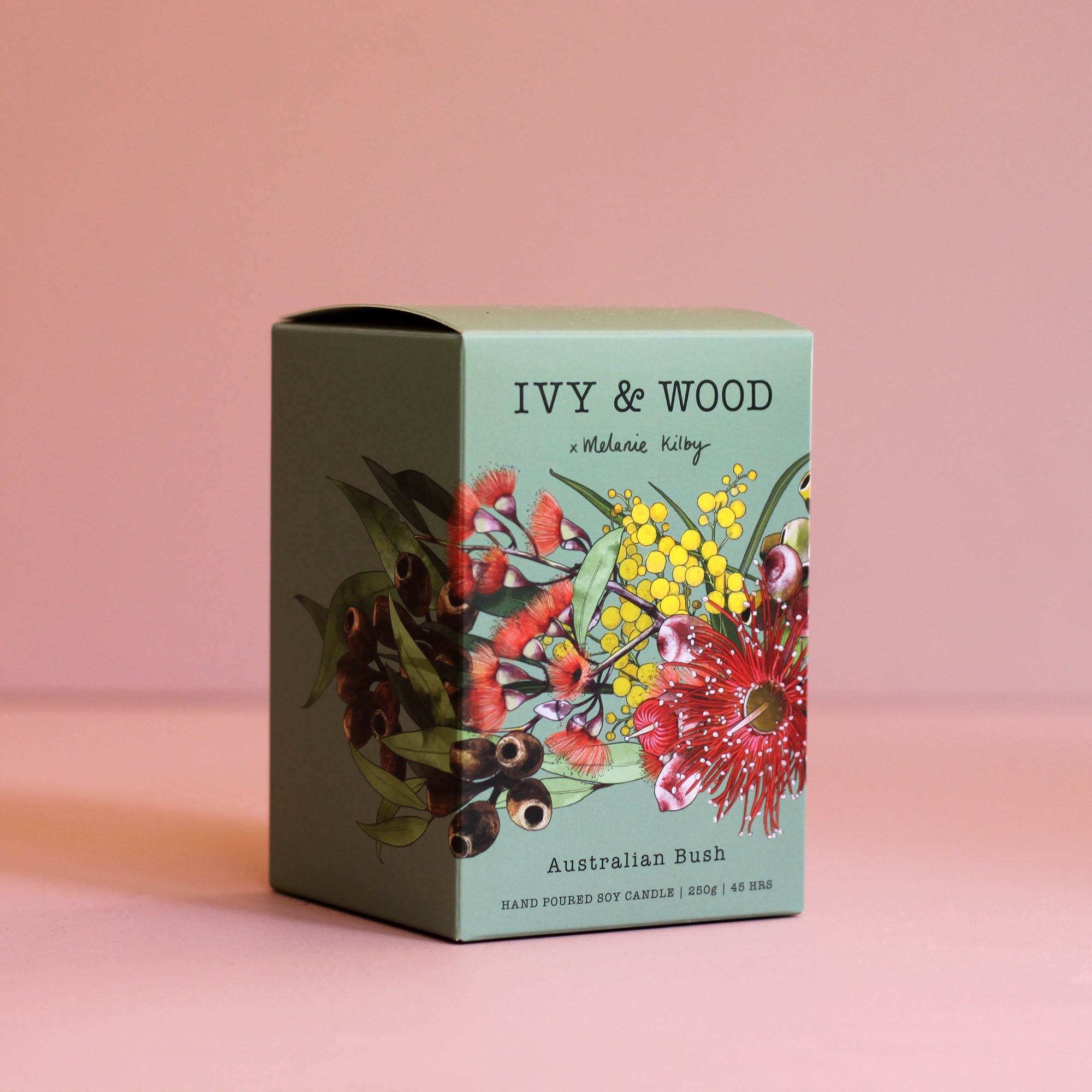 Australiana: Australian Bush Scented Candle - Ivy & Wood