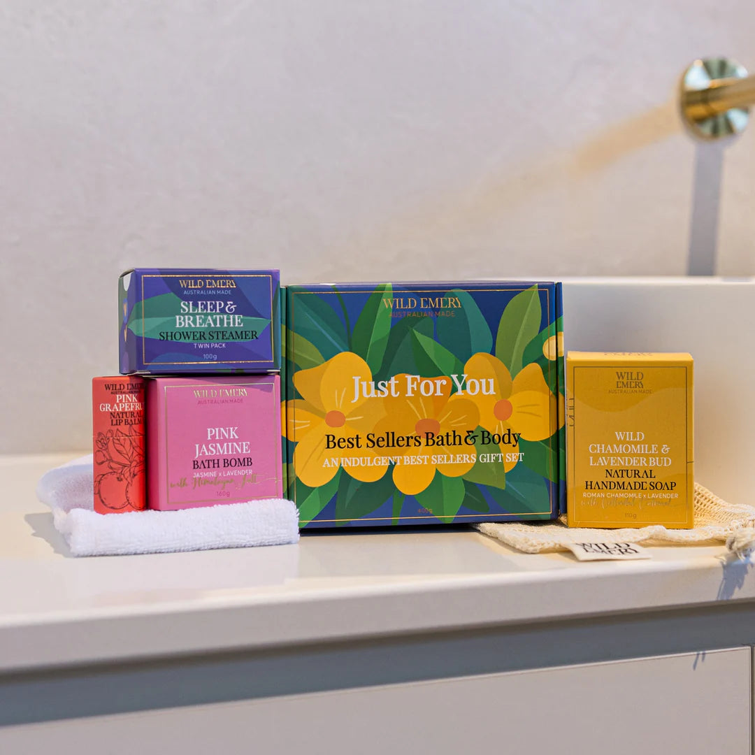 Bath & Body Gift Set by Wild Emery