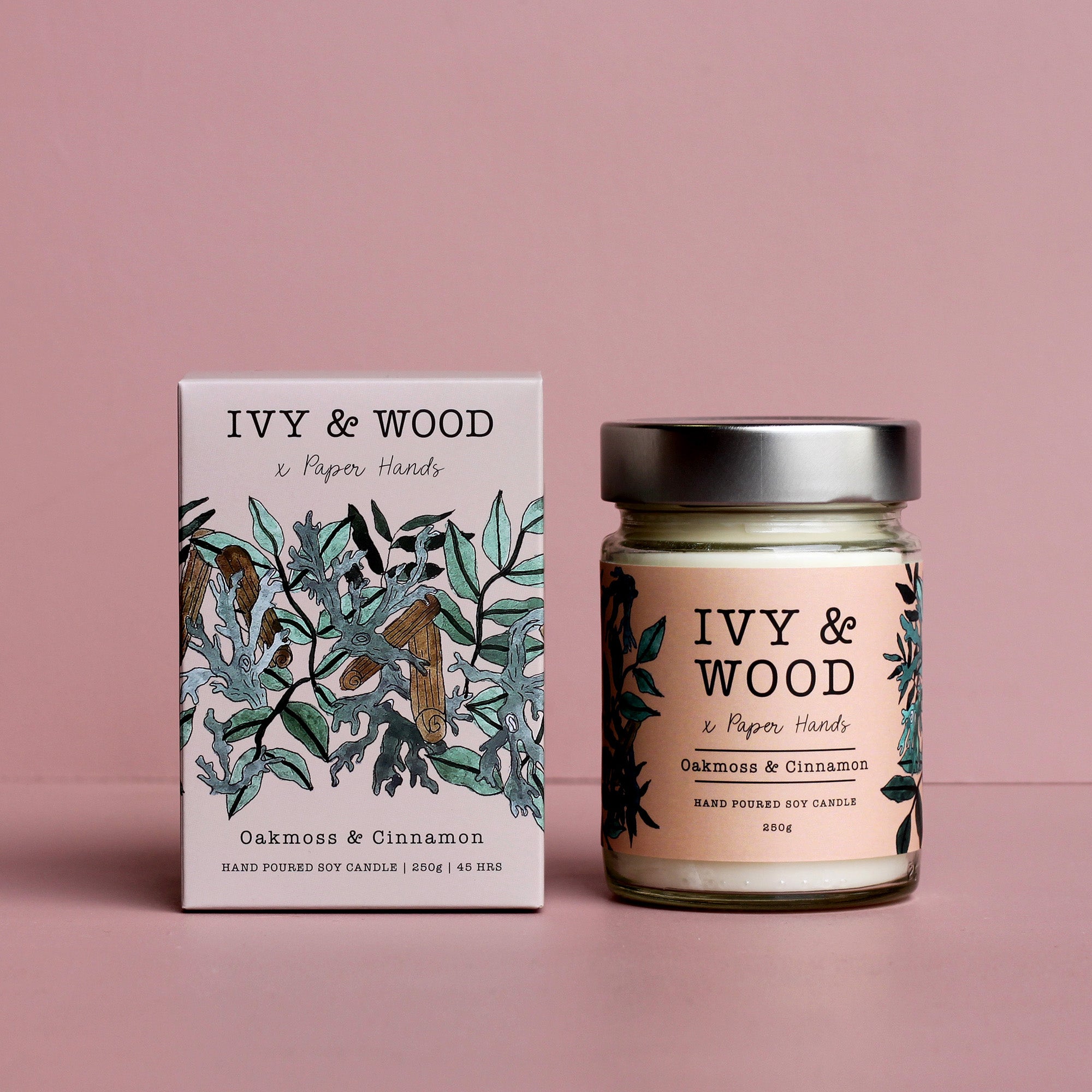 Complete Botanical Candle Bundle - Ivy & Wood