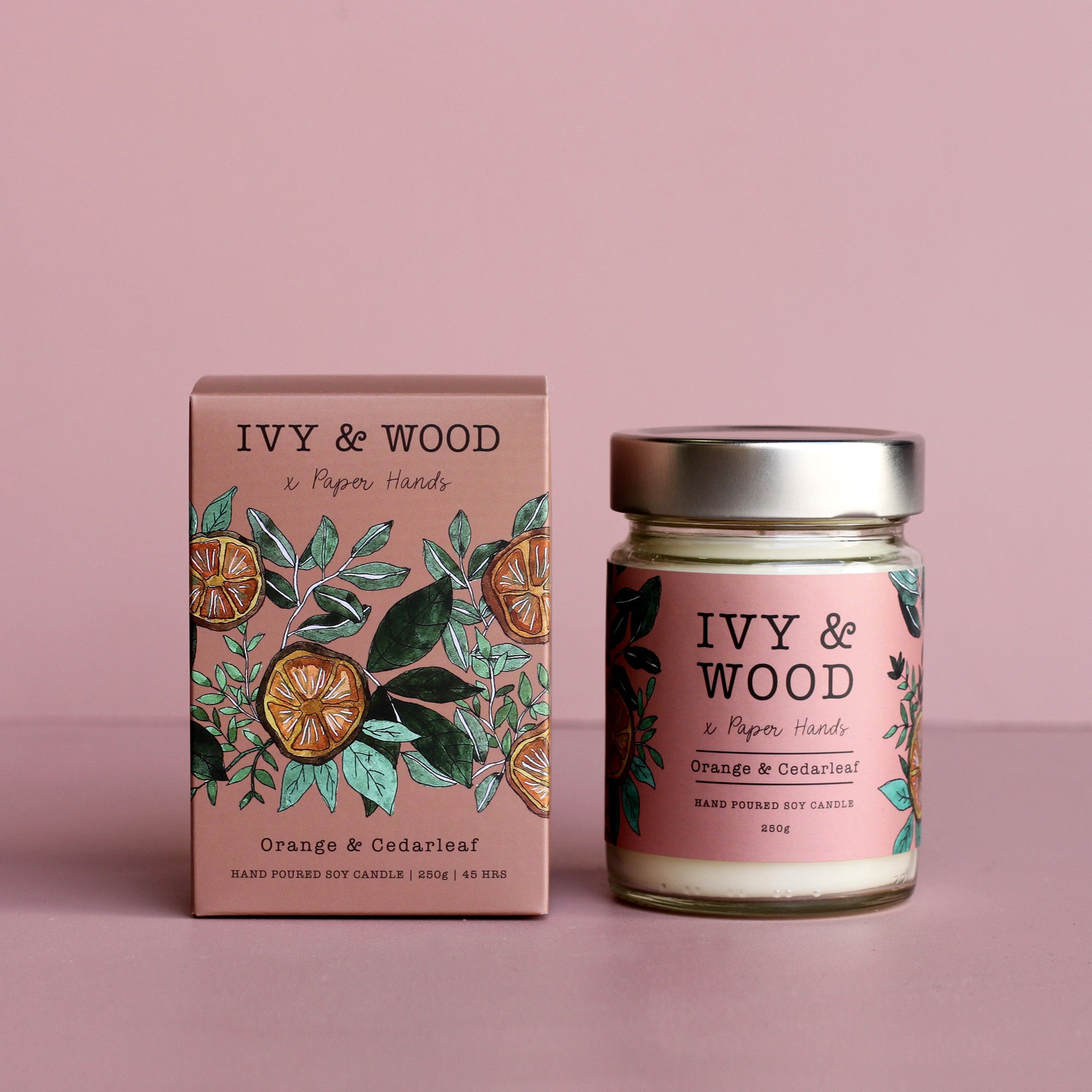Complete Botanical Candle Bundle - Ivy & Wood