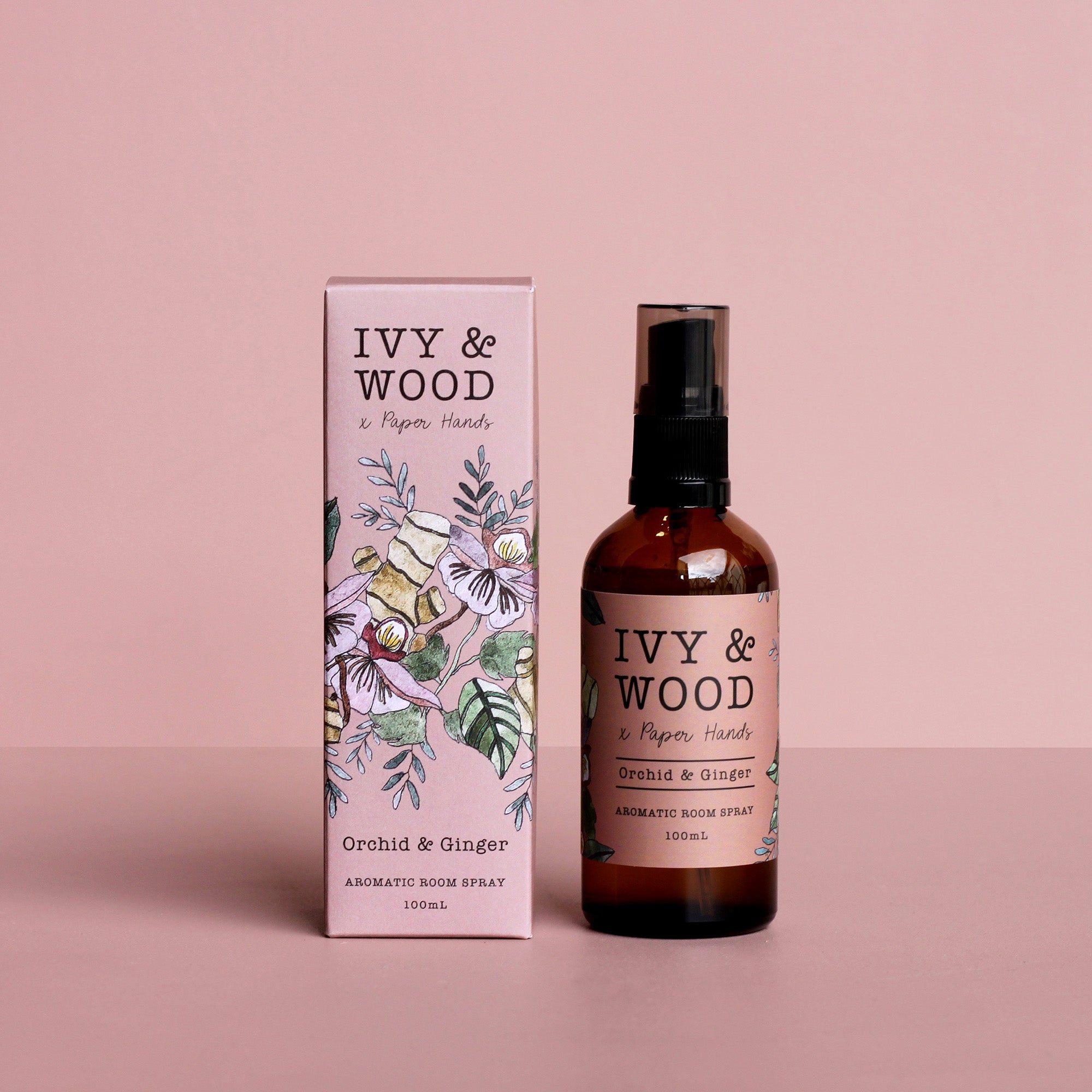 Botanical: Orchid & Ginger Room Spray - Ivy & Wood