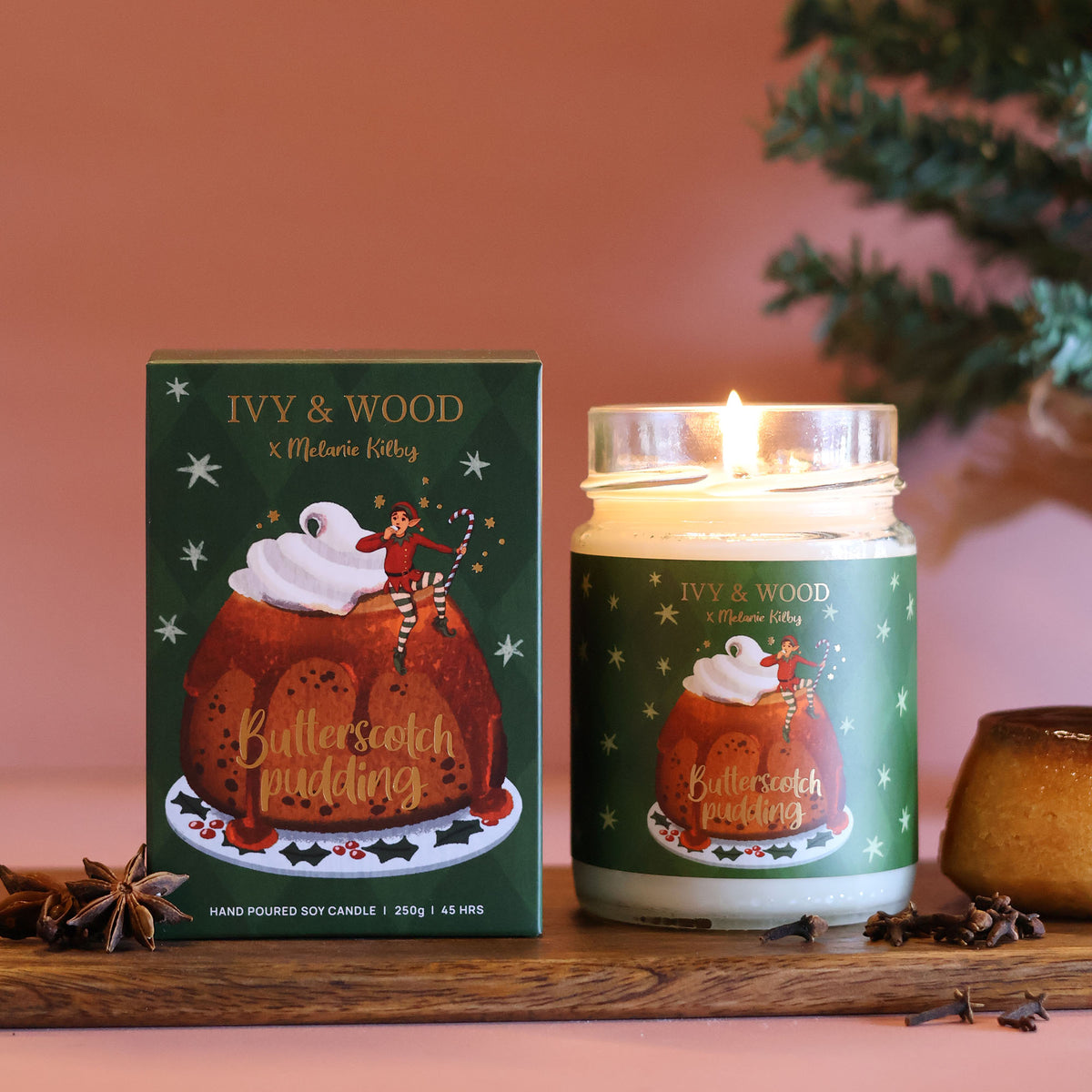 Butterscotch Pudding Limited Edition Christmas Candle