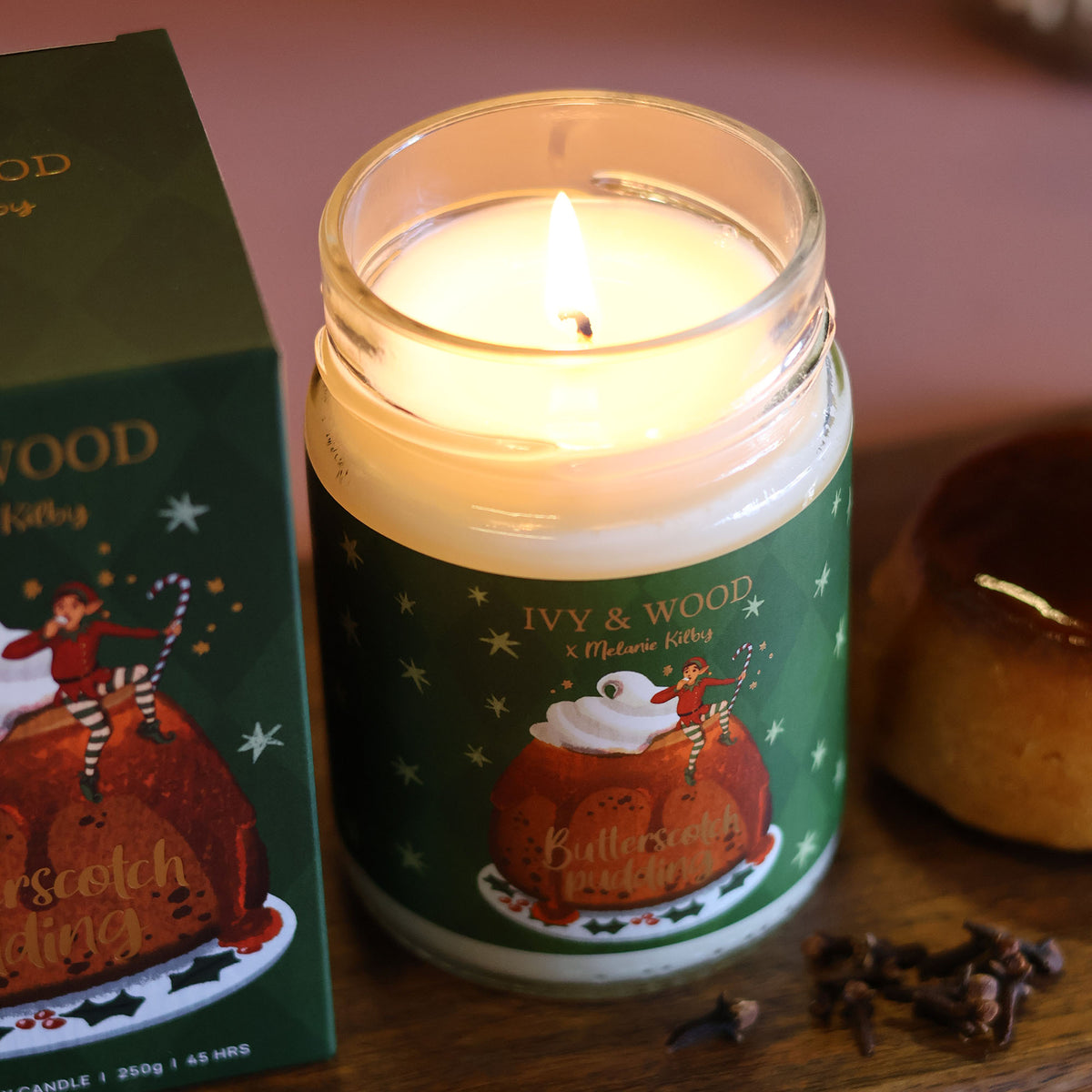 Butterscotch Pudding Limited Edition Christmas Candle