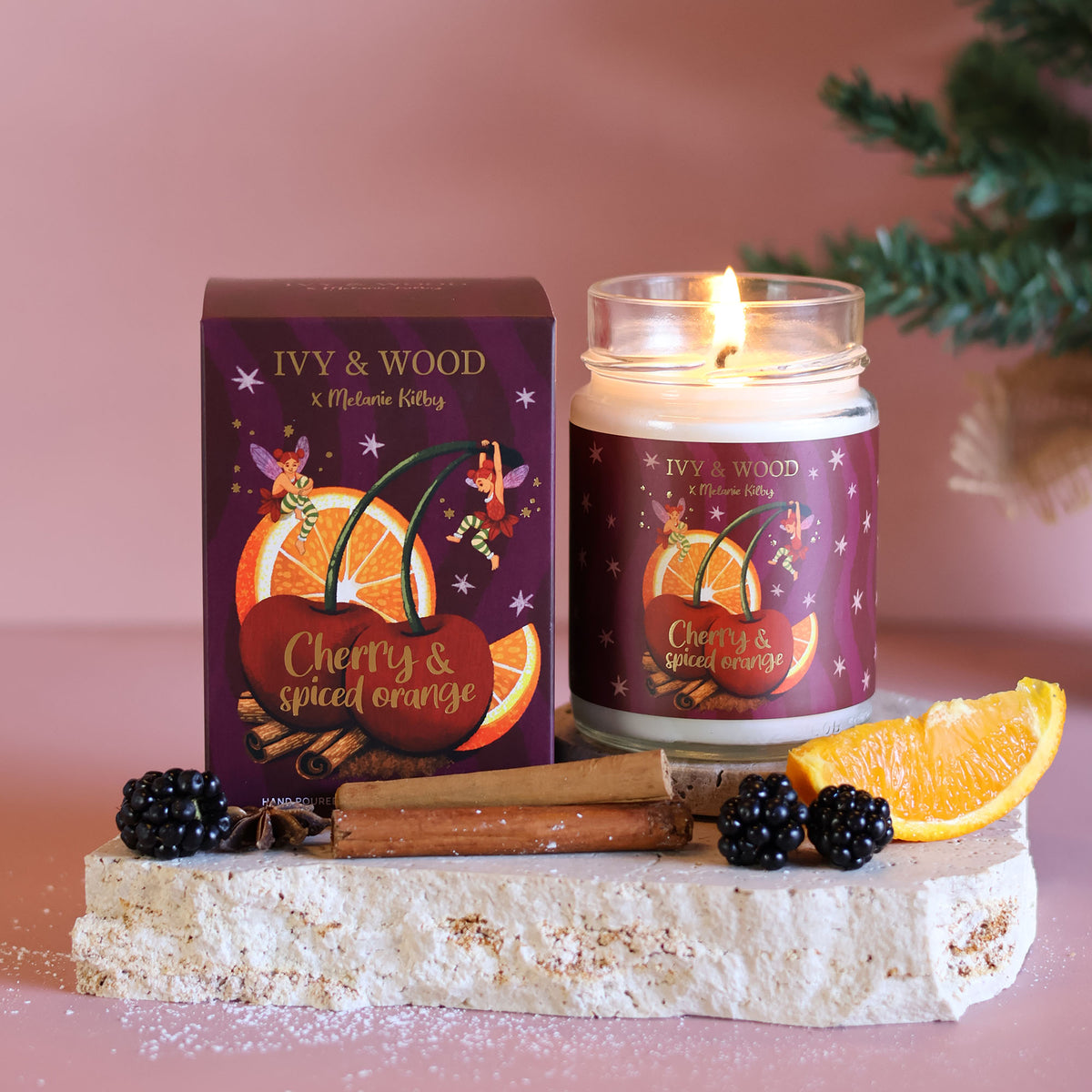 Cherry & Spiced Orange Limited Edition Christmas Candle