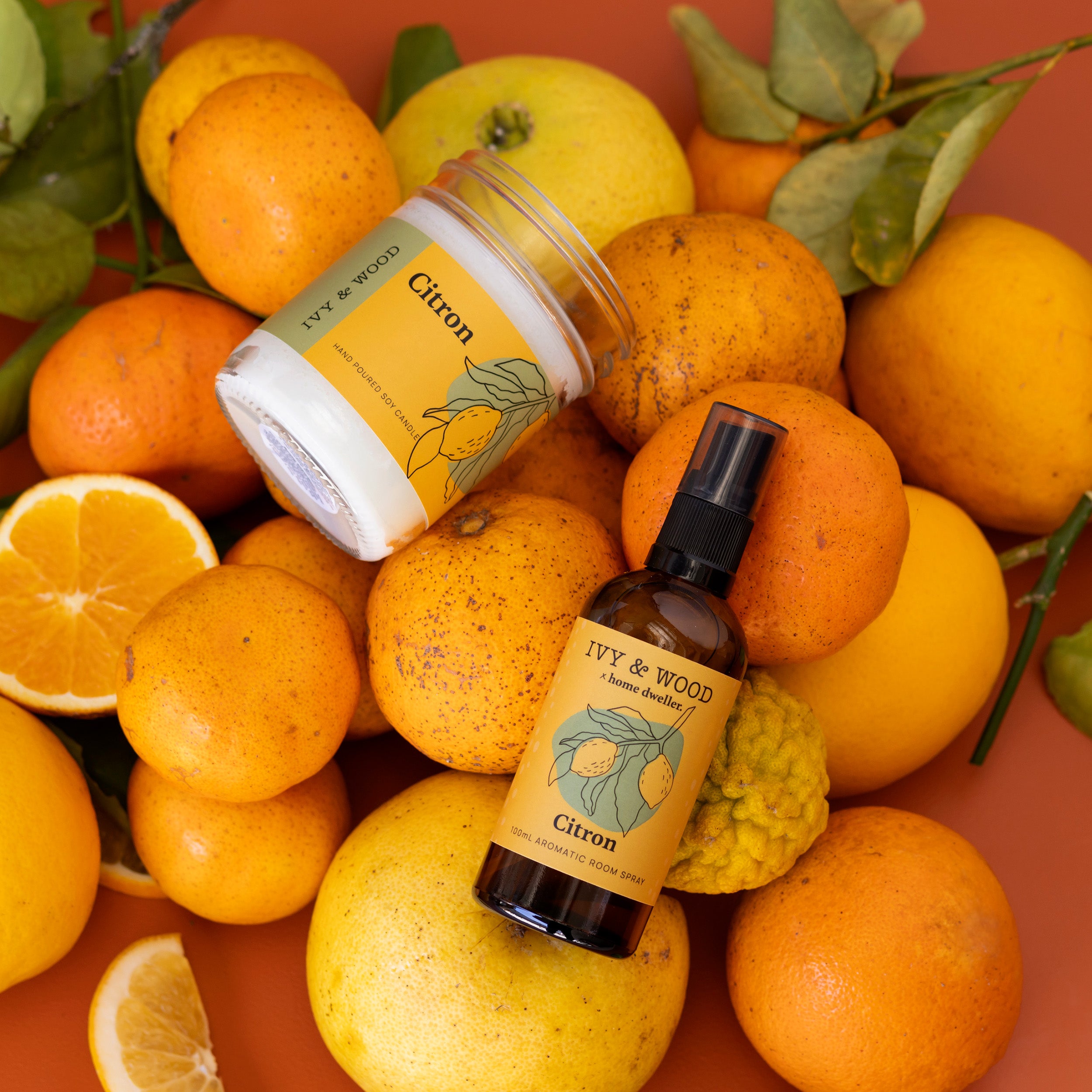 Homebody: Citron Room Spray - Ivy & Wood