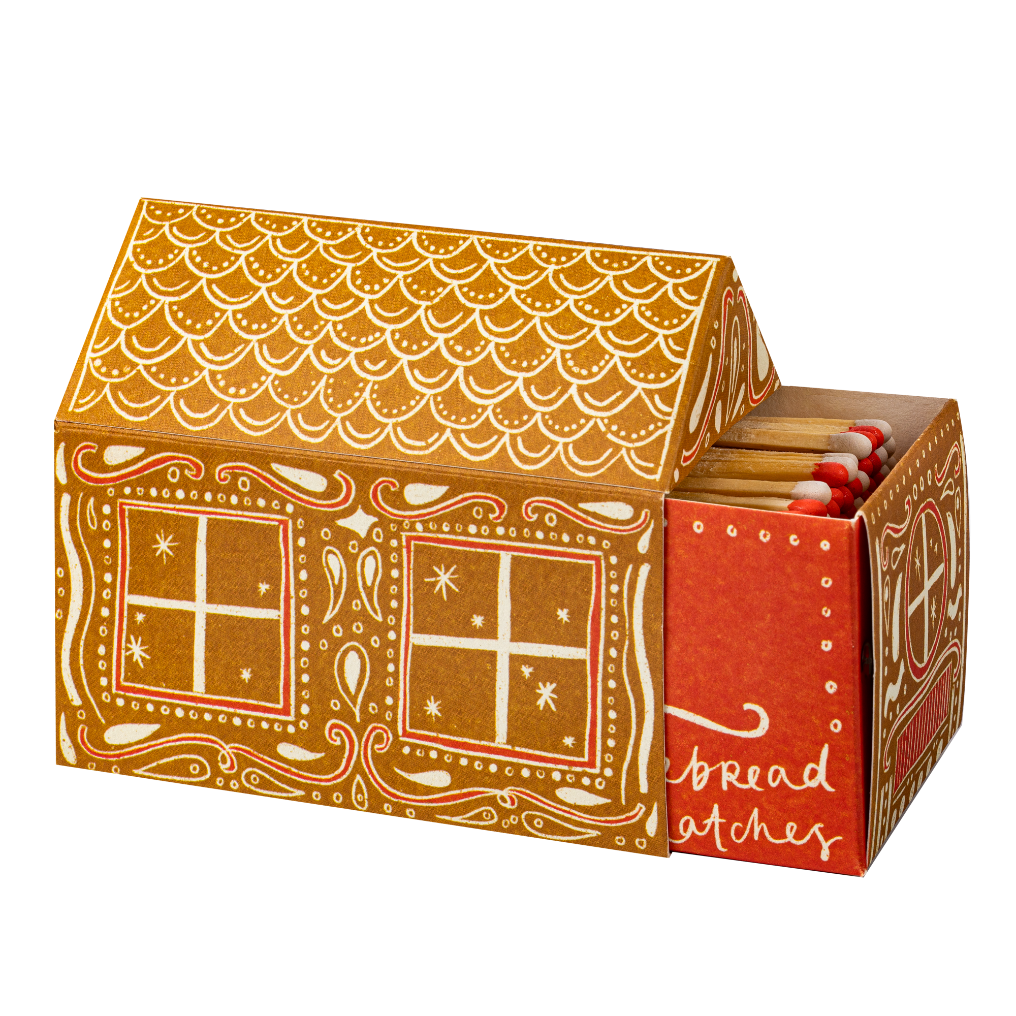 Gingerbread House Luxury Matches by Archivist Gallery
