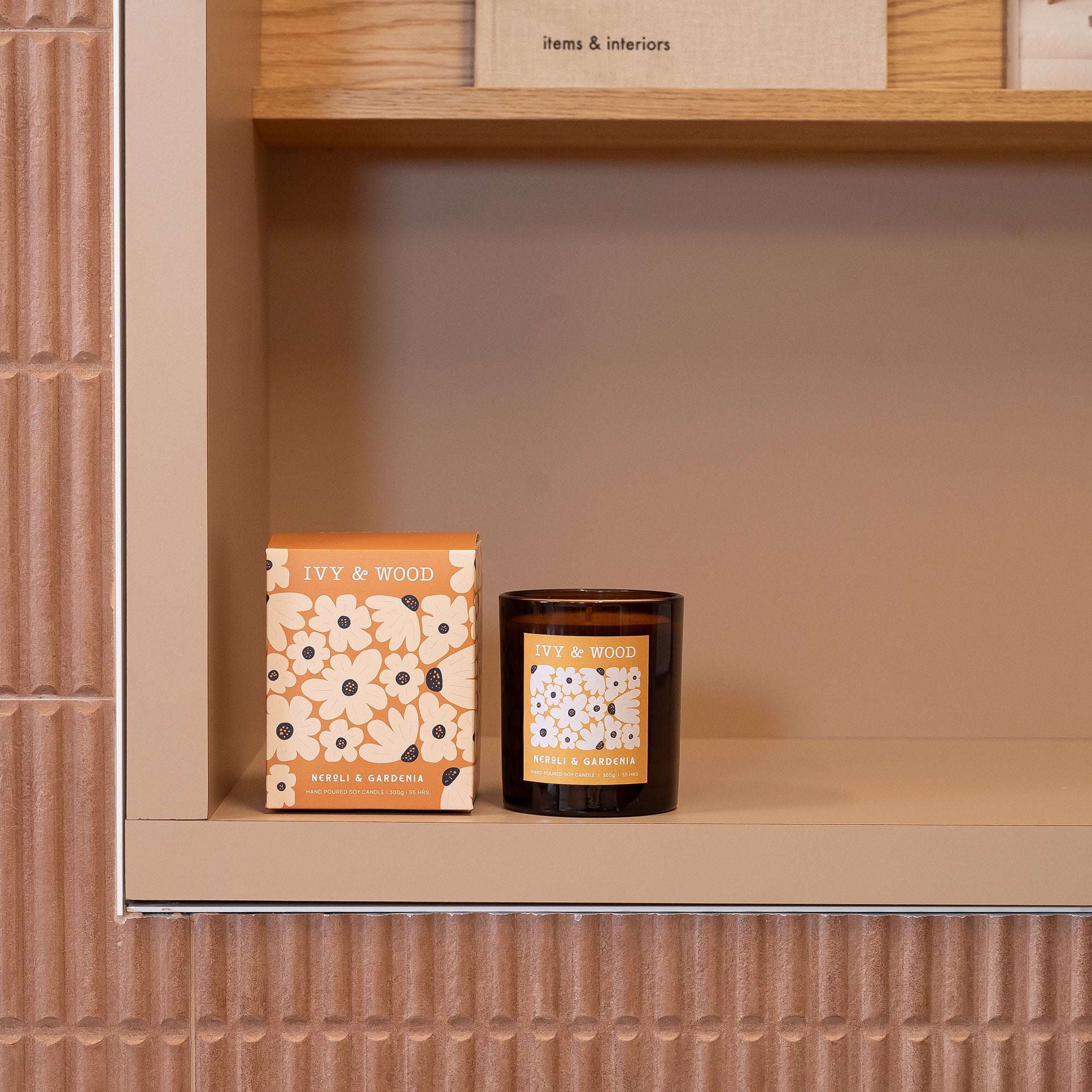 Neroli & Gardenia Scented Candle - Ivy & Wood