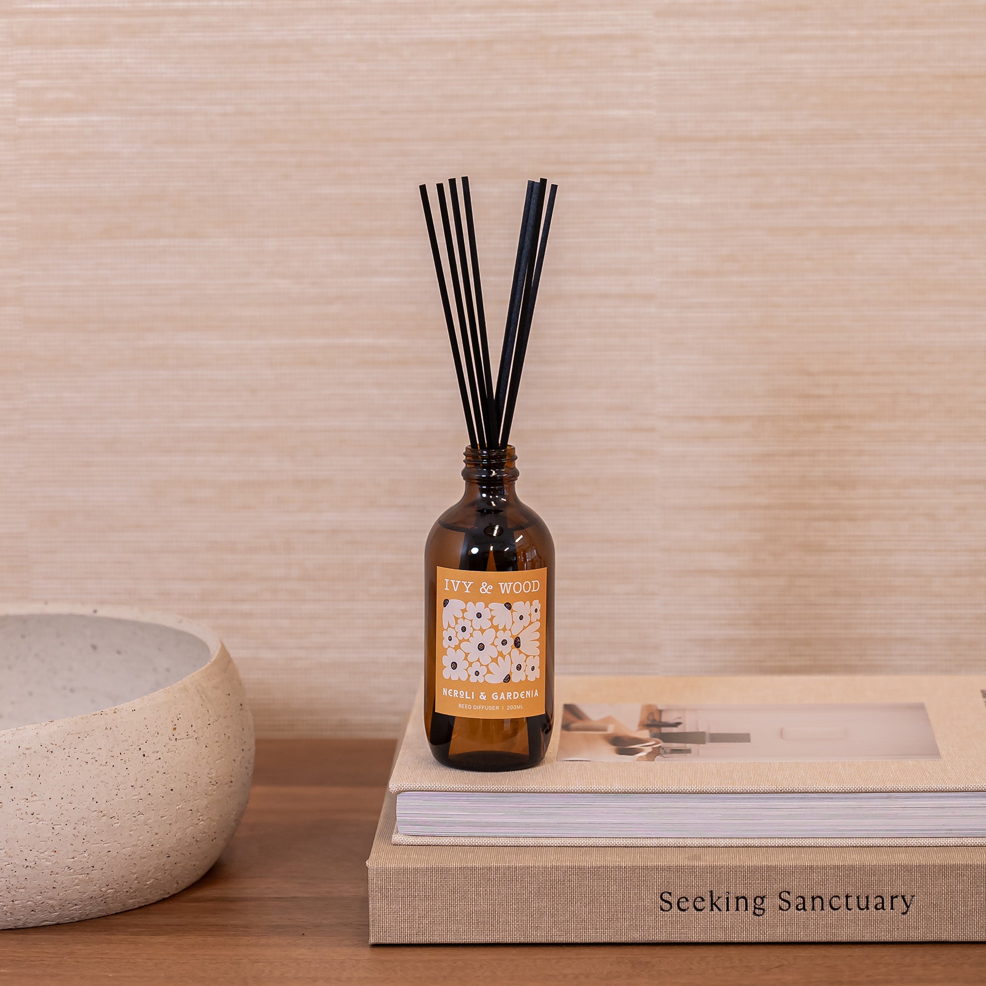 Neroli & Gardenia Reed Diffuser - Ivy & Wood