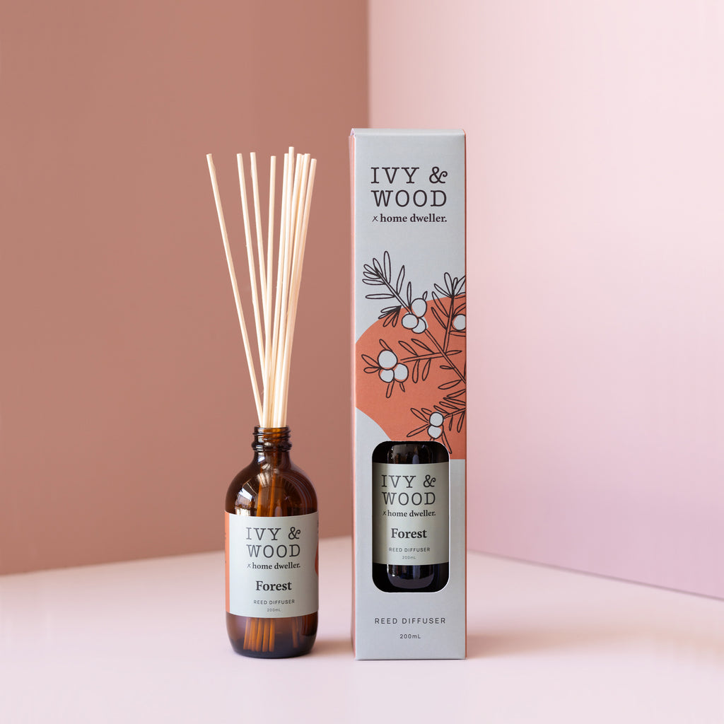 Homebody: Forest Reed Diffuser - Ivy & Wood