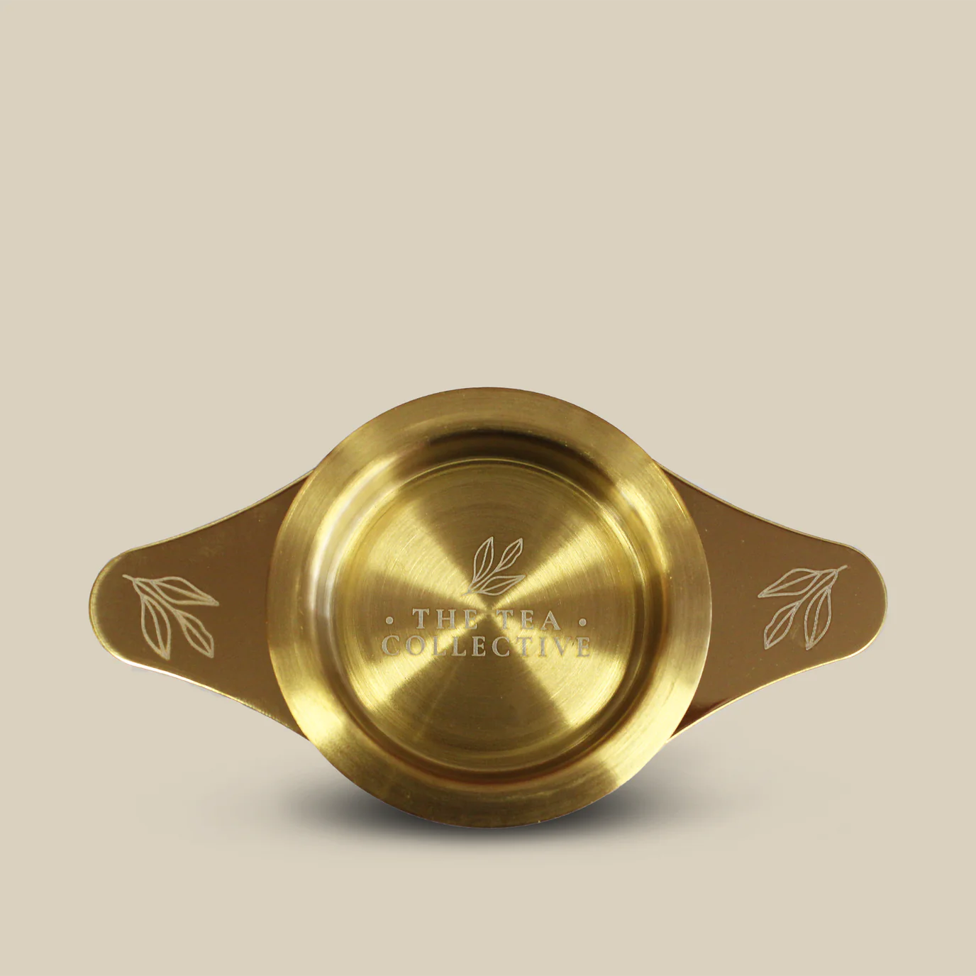 Stainless Gold Tea Infuser by The Tea Collective - Ivy & Wood
