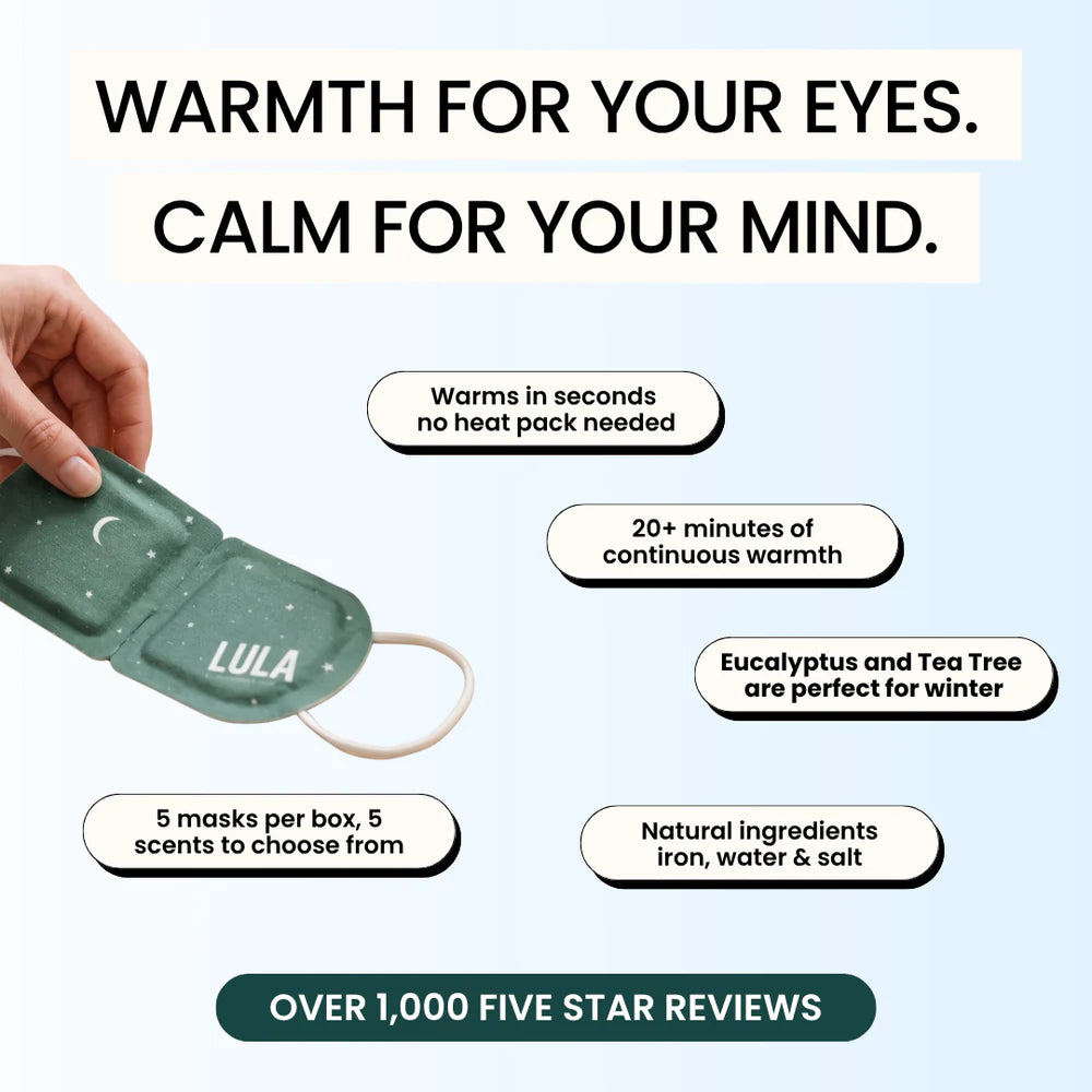 Lula Self-Warming Eye Mask (Eucalyptus)