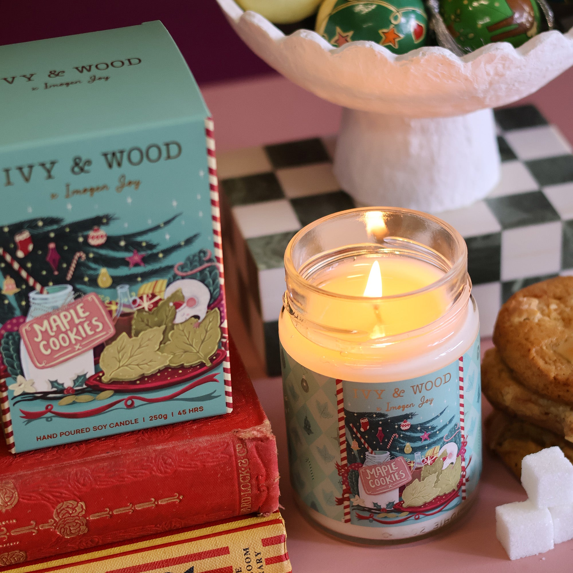 Maple Cookies Limited Edition Christmas Candle