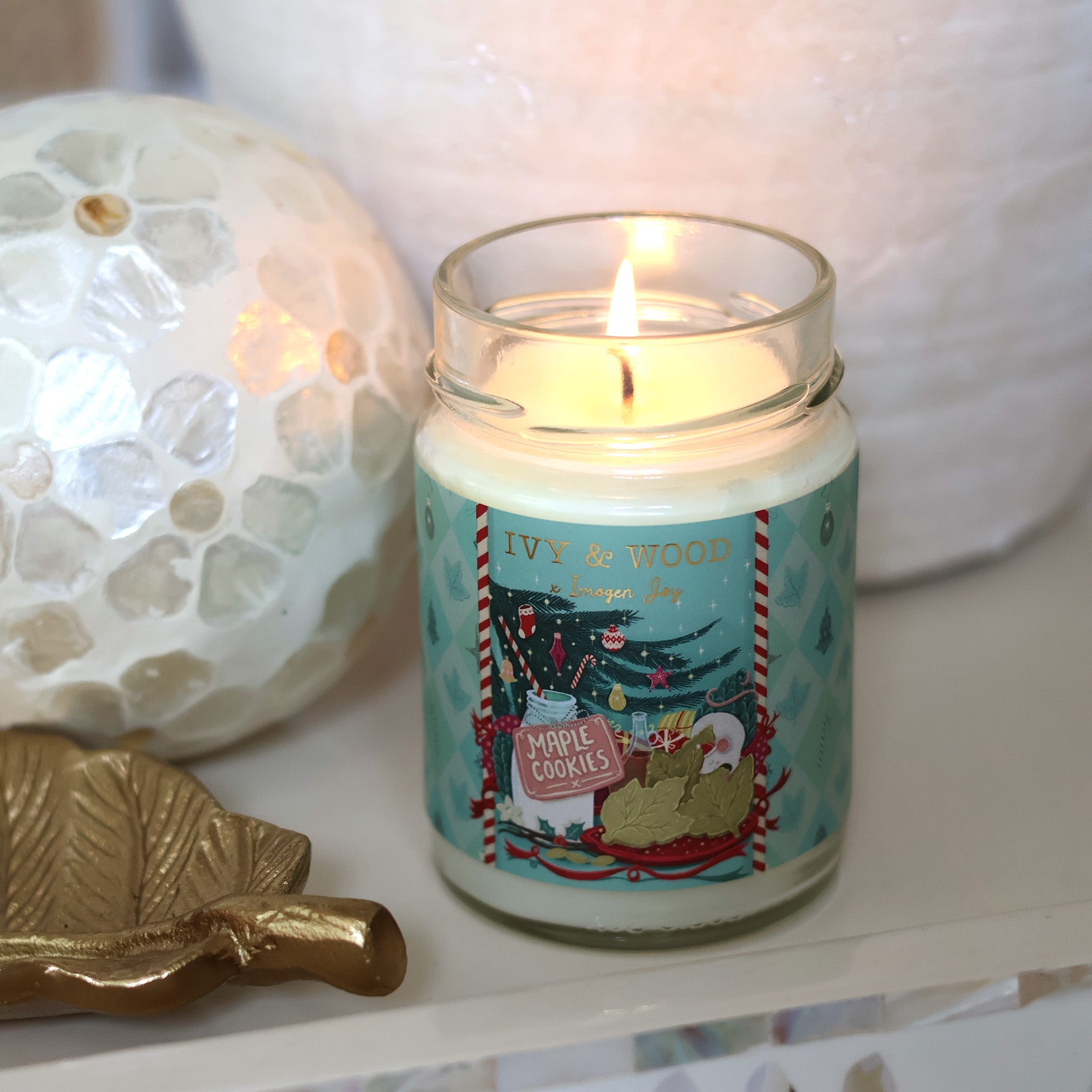 Maple Cookies Limited Edition Christmas Candle