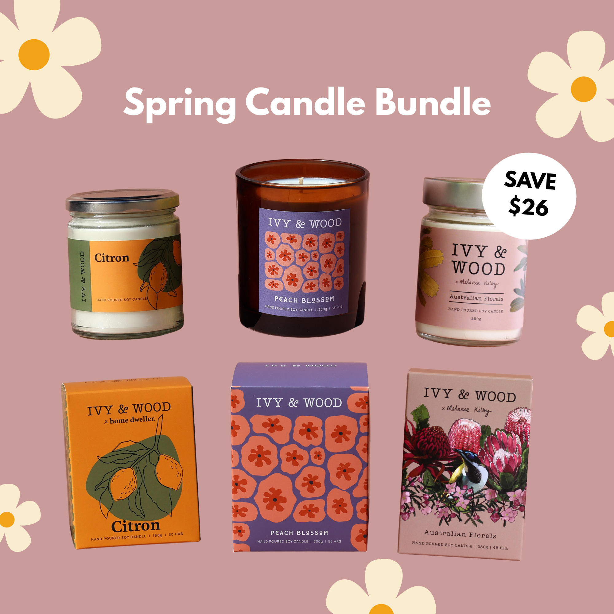 Spring Candle Bundle