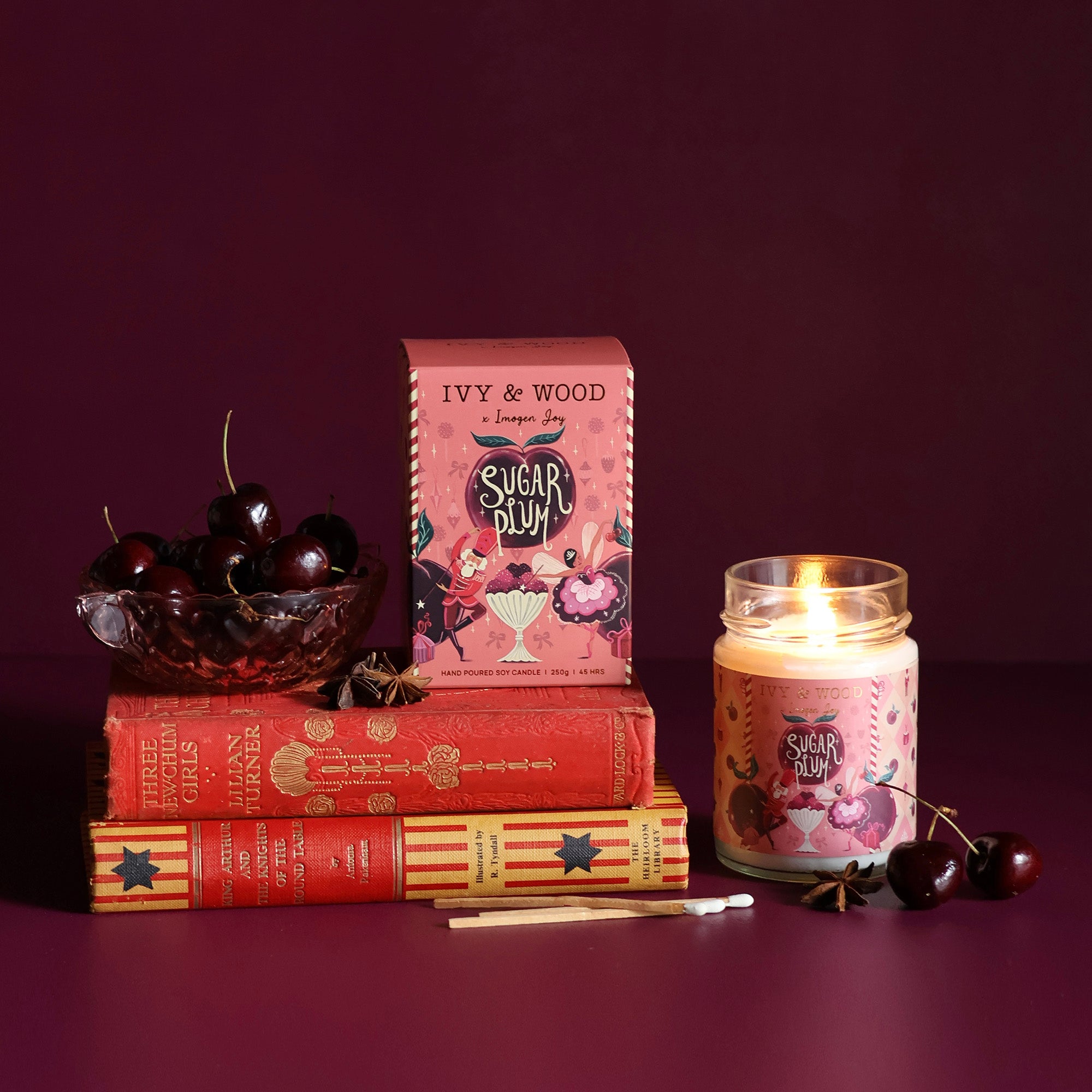 Sugar Plum Limited Edition Christmas Candle (NOT BOXED)
