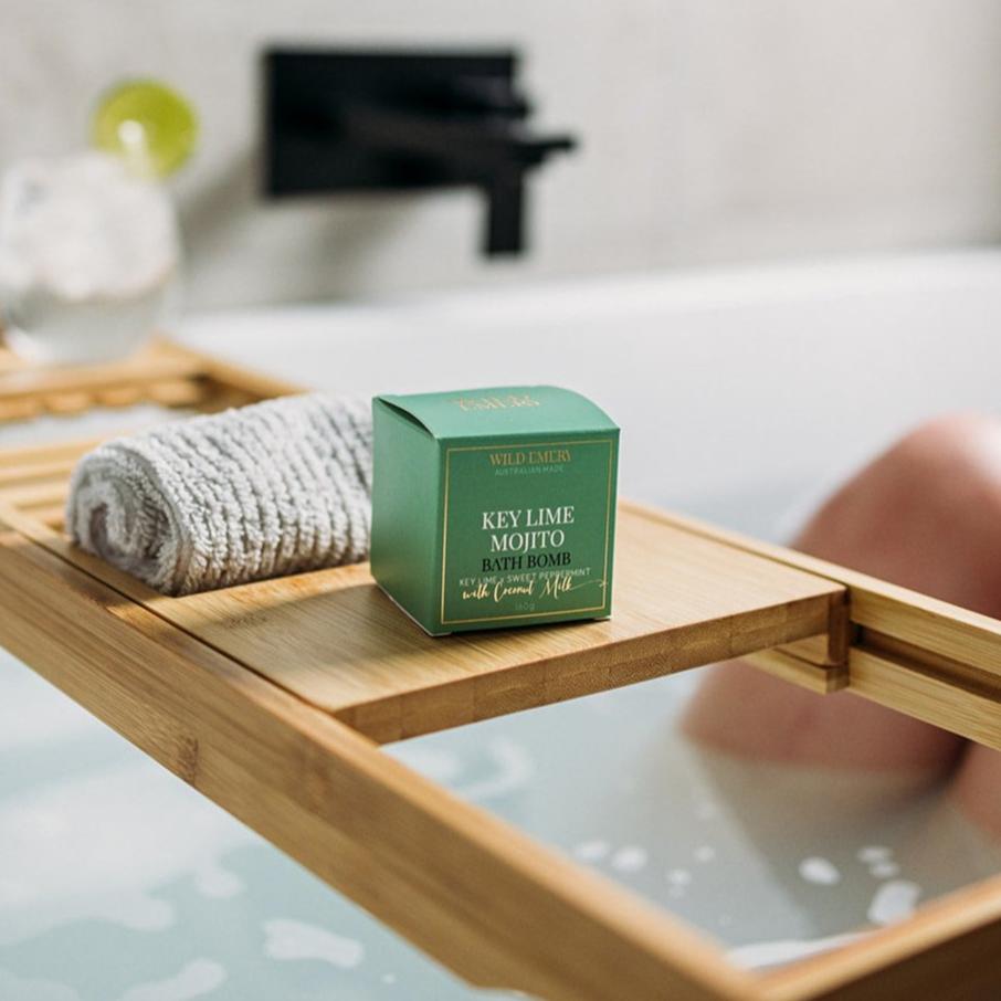 Key Lime Mojito Bath Bomb by Wild Emery - Ivy & Wood