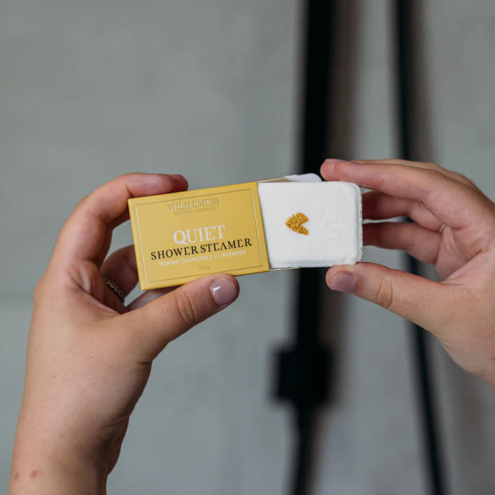 Quiet Shower Steamer by Wild Emery