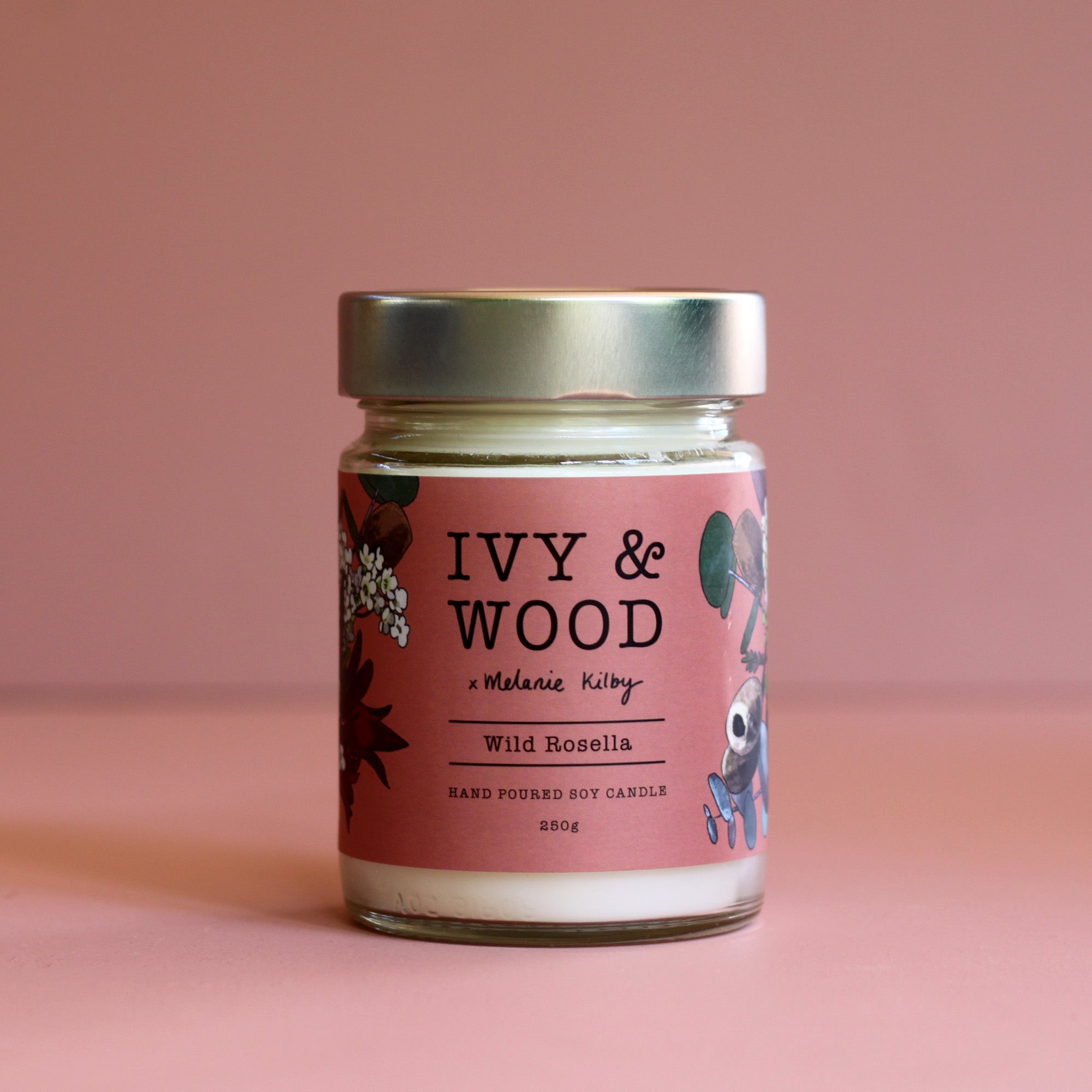 Australiana: Wild Rosella Scented Candle - Ivy & Wood